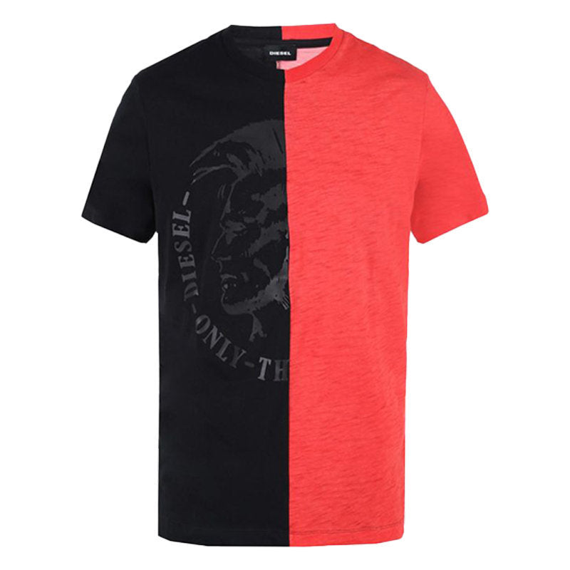 DIESEL T JOE NX Mens T-Shirt Short Sleeve Crew Neck Casual Summer Cotton Tees