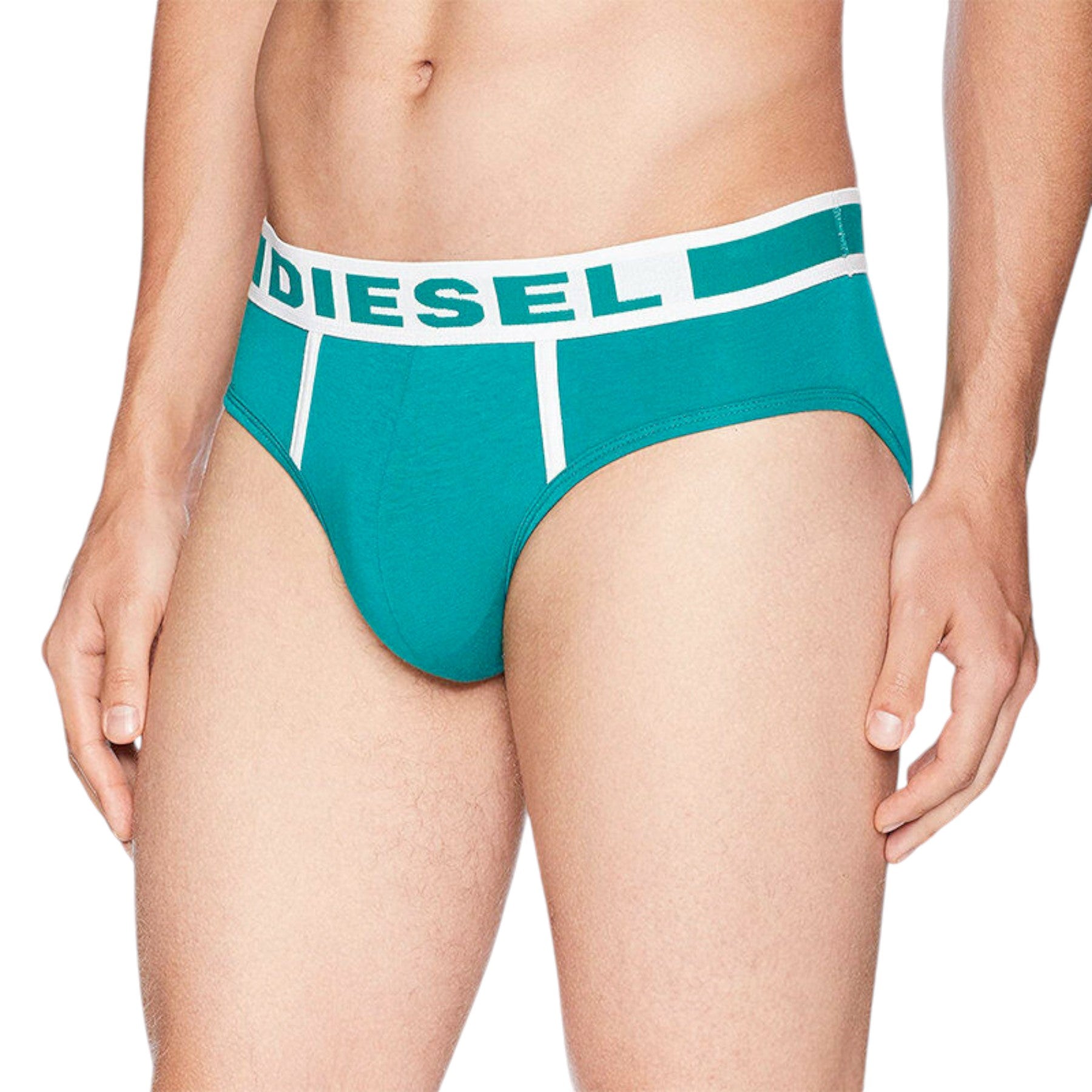 DIESEL FRESH and BRIGHT Mens Comfy Briefs Cotton Modal 1x Pack Underwear Trunks