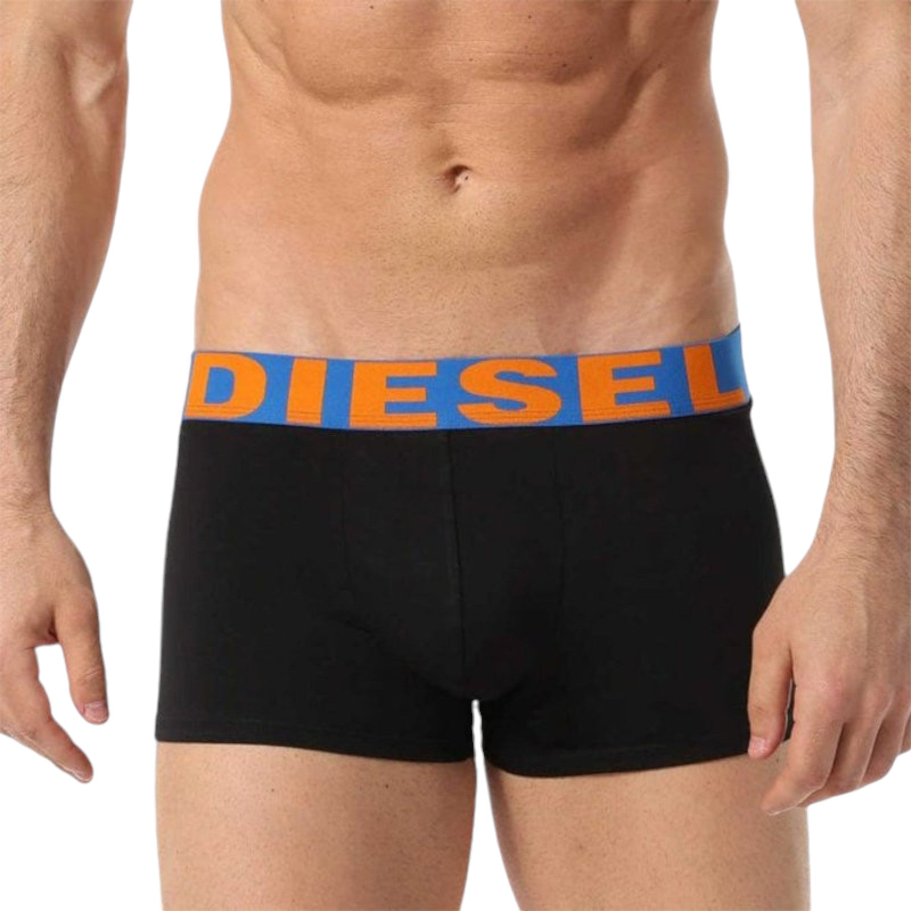 DIESEL UMBX SHAWN 0GAPG Mens Boxer Shorts 3 Pack Stretch Trunks Cotton Underwear