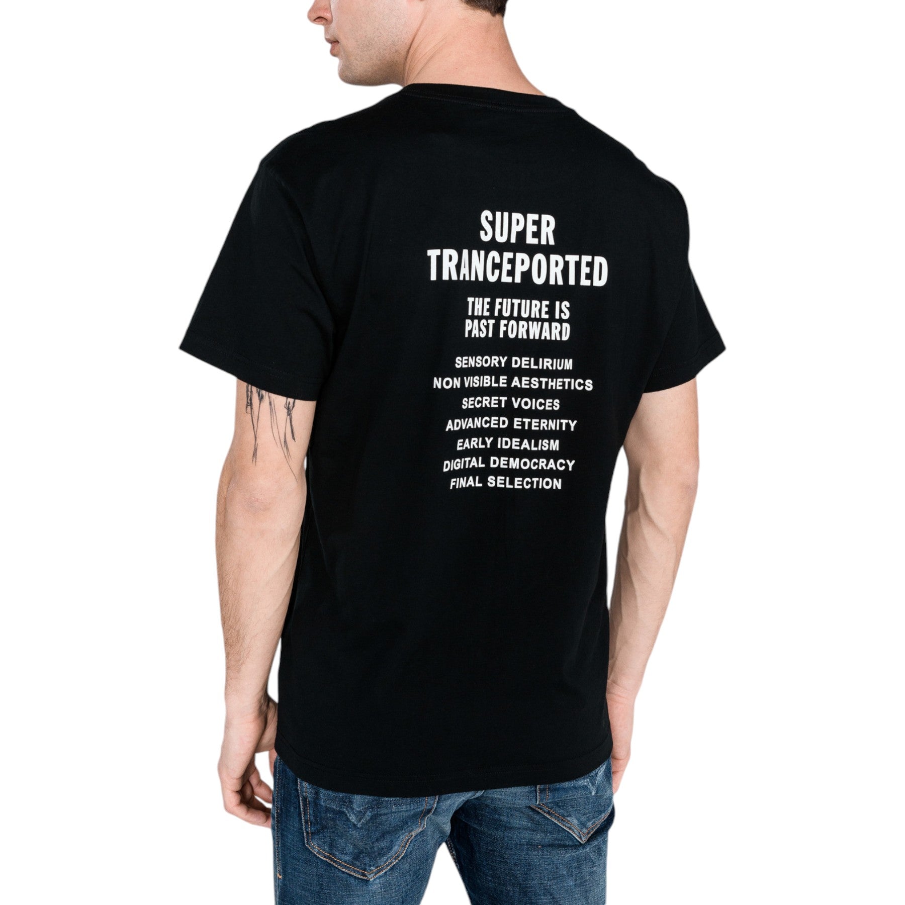 DIESEL T DIEGO WAL Mens T Shirt Short Sleeves Crew Neck Casual Cotton Summer Tee