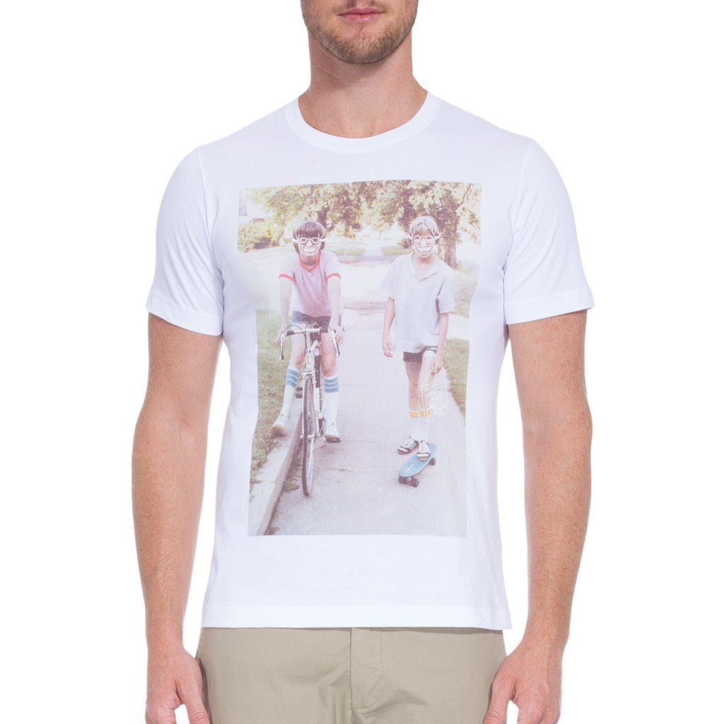 DIESEL T JOE RV 100 Mens T-Shirt Short Sleeve Ribbed Top Summer Casual White Tee