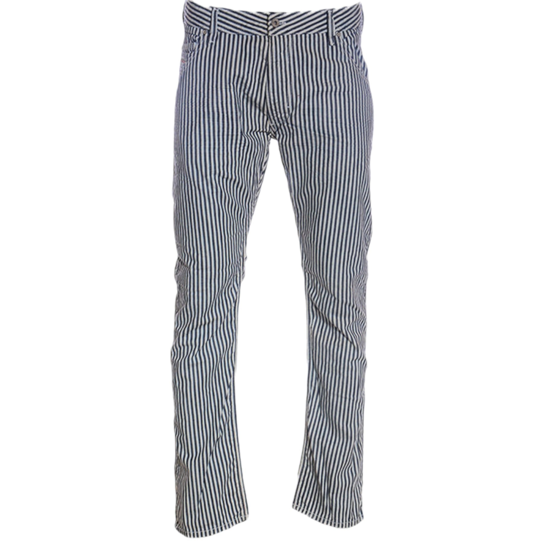 DIESEL KROOLEY Mens Jeans Denim Cotton Slim Carrot Fit Casual Pants Trouser