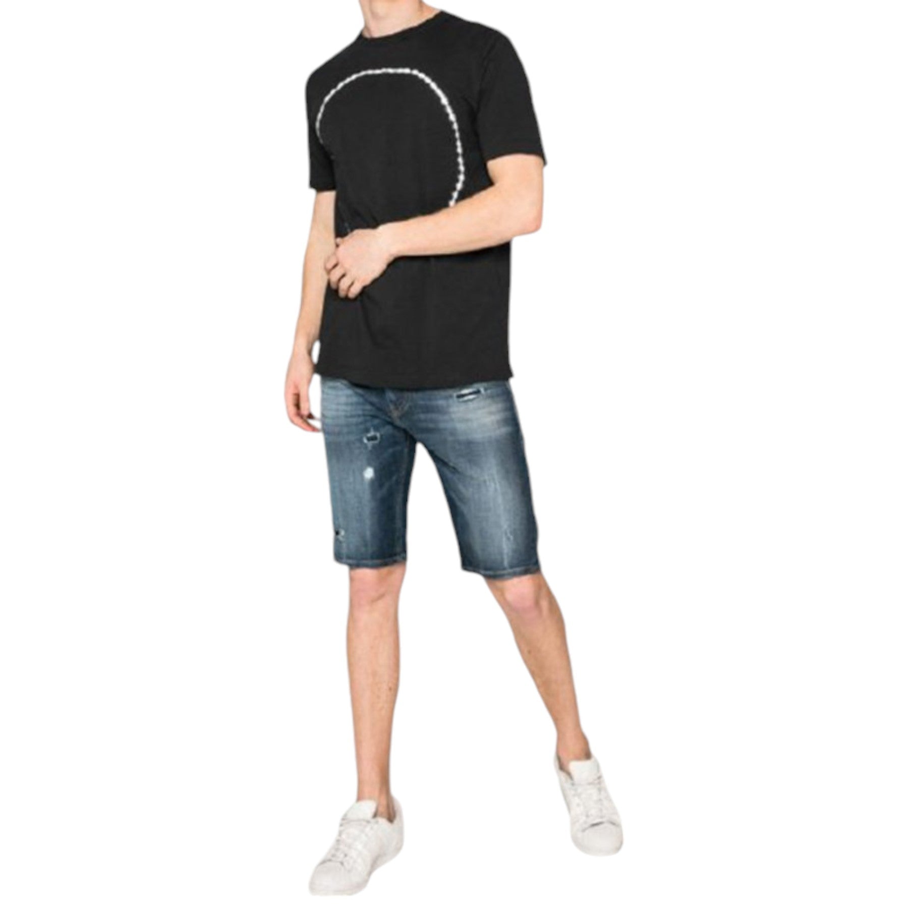 DIESEL T CERECK Mens T Shirt Crew Neck Regular Fit Soft Cotton Summer Casual Tee