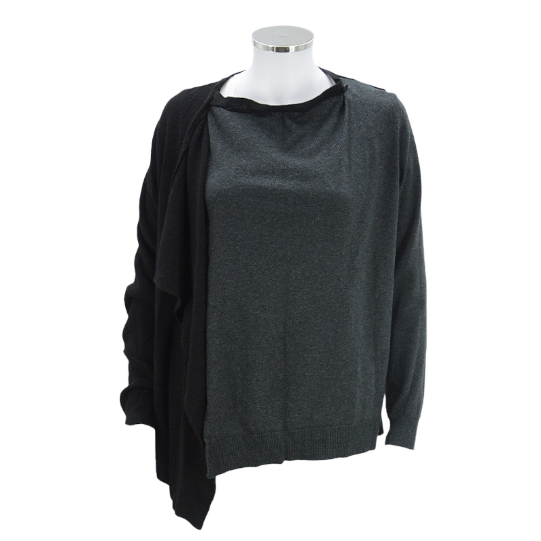 DIESEL M VANVAN Womens Open Cardigan Black Ladies Jumpers Casual Knitted Sweater