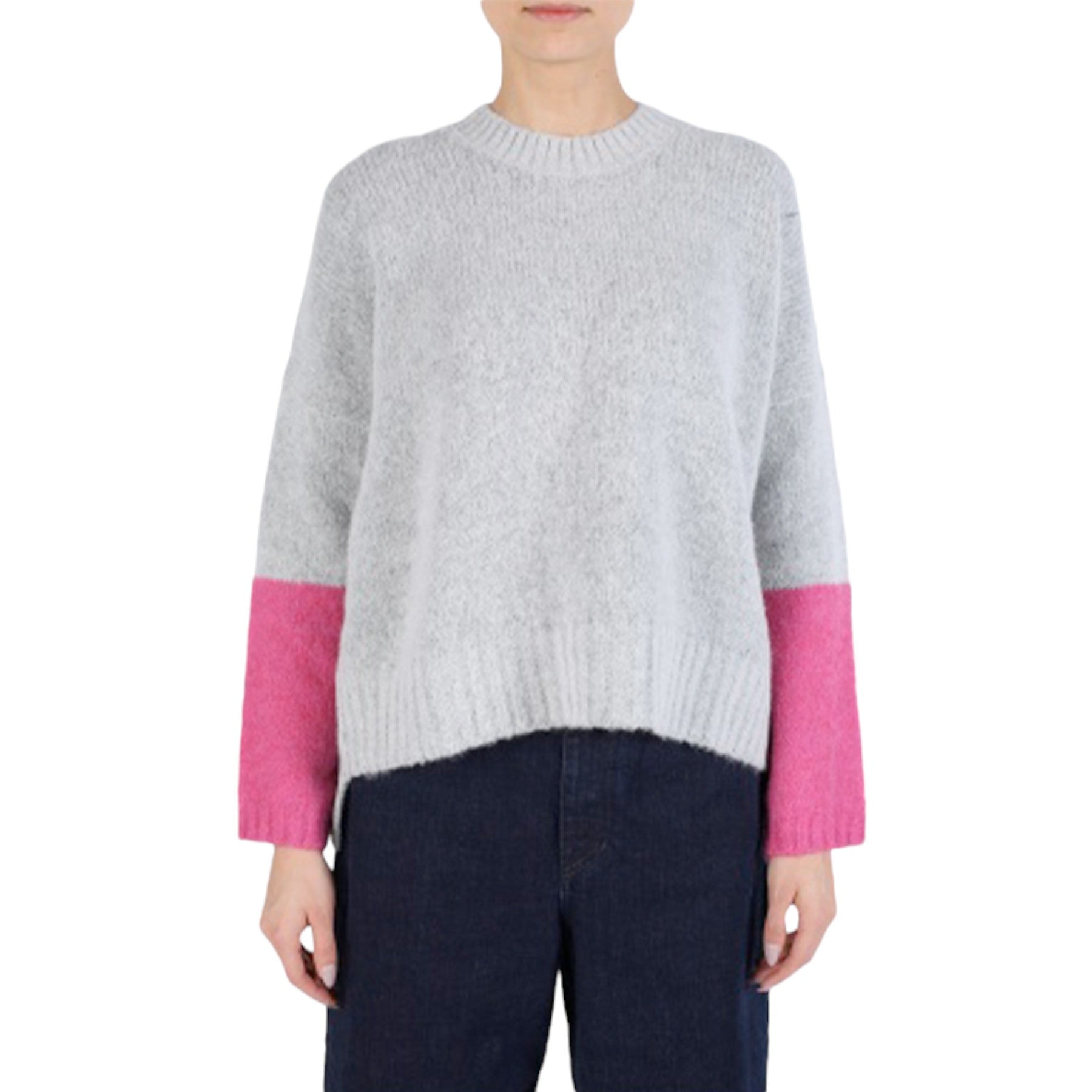 DIESEL M DULCESY Womens Pullover Jumper knitwear Ribbed Crew Neck Sweatshirt NEW