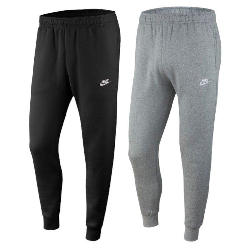 NIKE Club Mens Full Tracksuits Hoodie Joggers Casual Sweat Gym Bottom Black S-XL