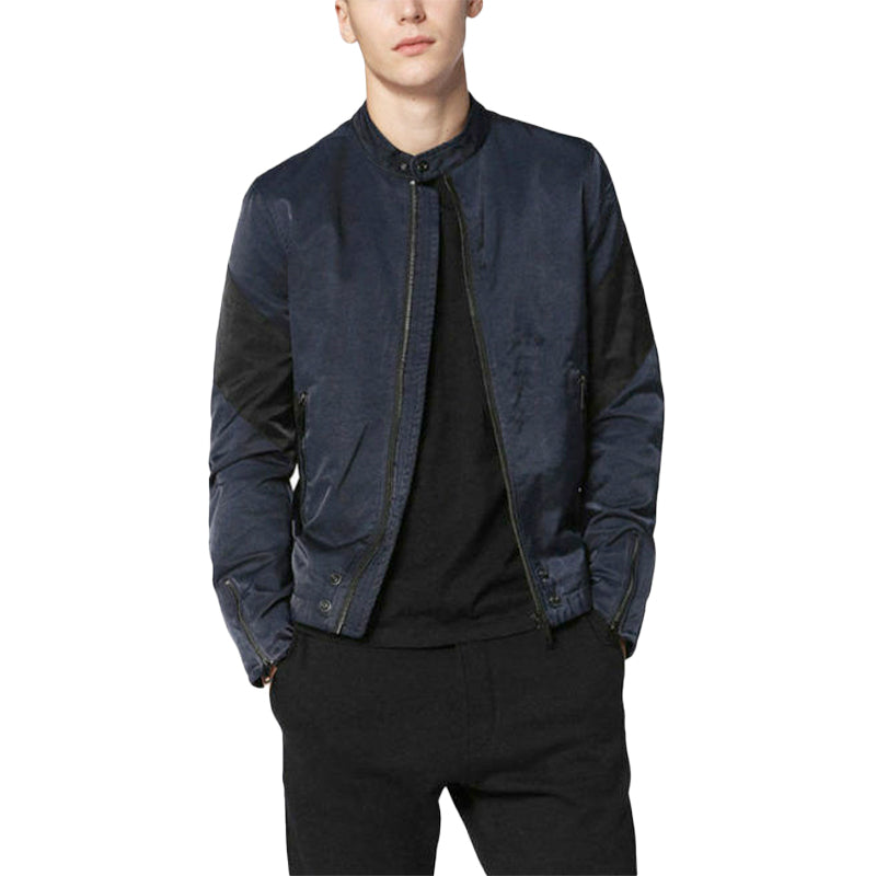 DIESEL J GULF Mens Bomber Jacket Size M Padded Quilted Winter Outwear