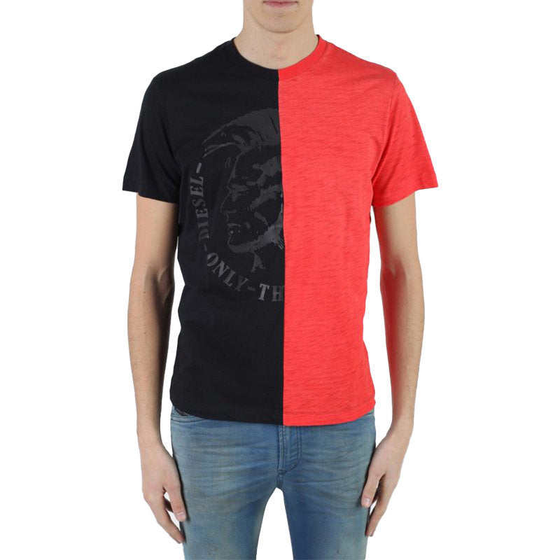 DIESEL T JOE NX Mens T-Shirt Short Sleeve Crew Neck Casual Summer Cotton Tees