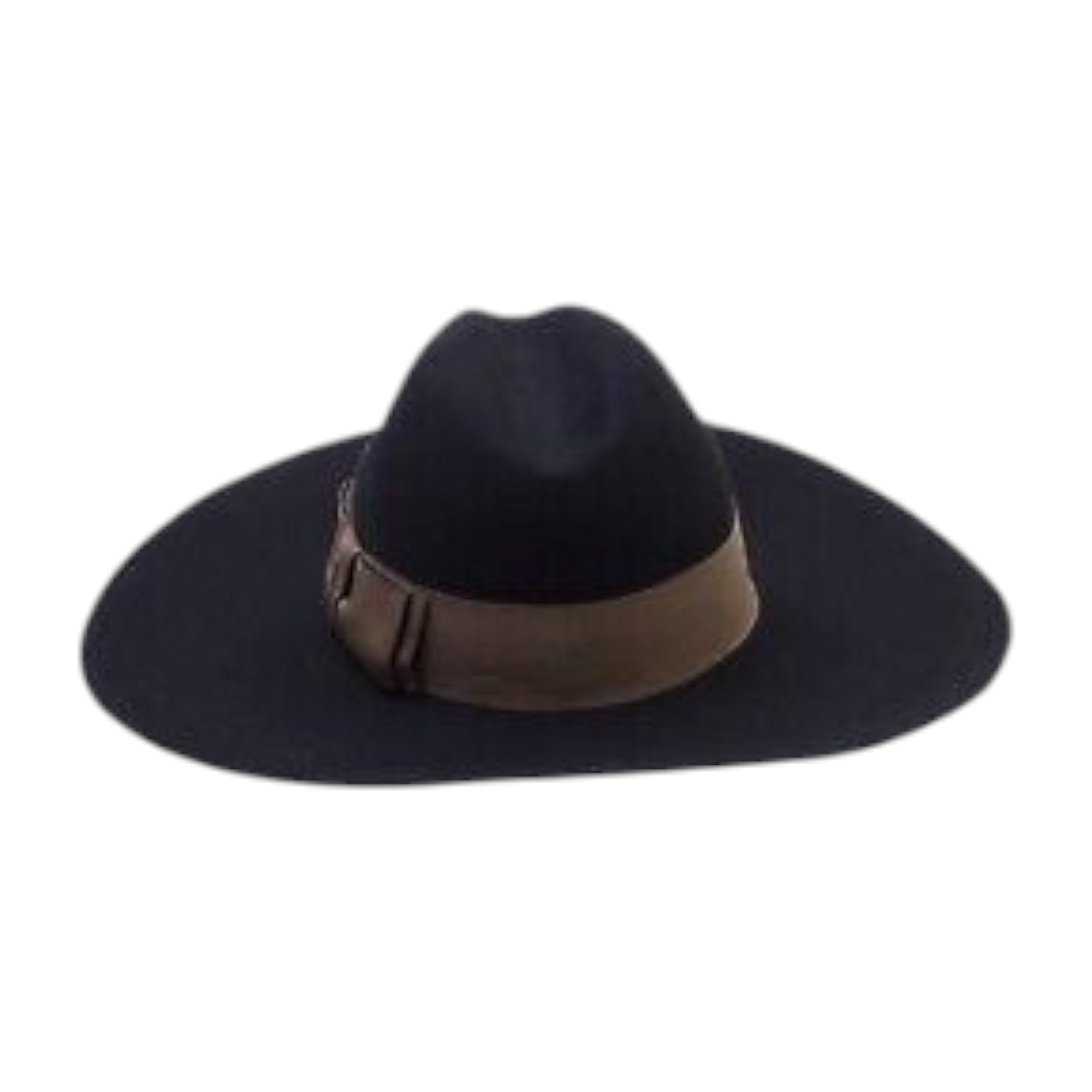 Diesel Womens Hat Chicchet Cappello Cap Black Summer Wool Wide BRIM Hats New