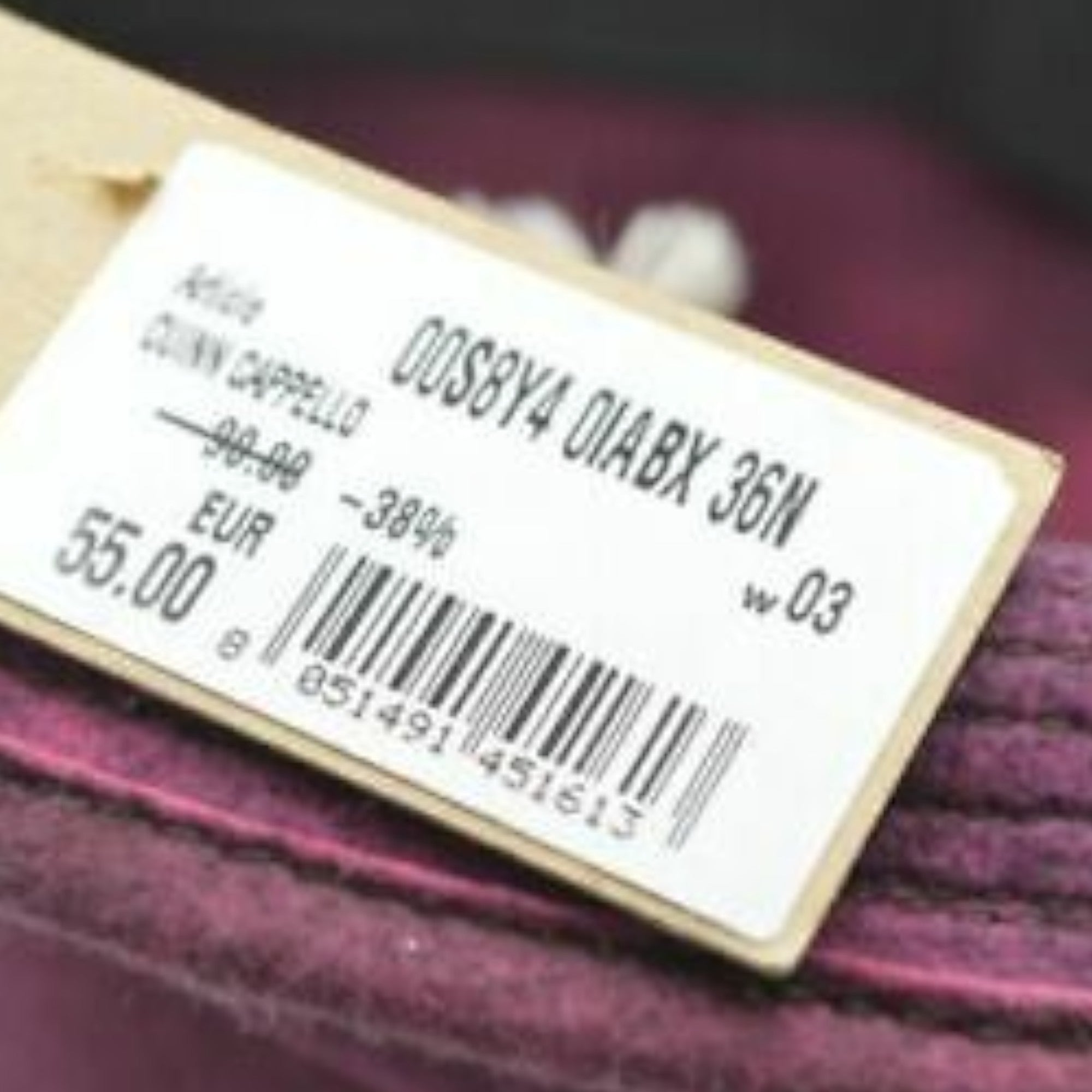 DIESEL Womens Hats CUINN CAPPELLO Stingy Brim Fedora Maroon Holiday Hat Lady