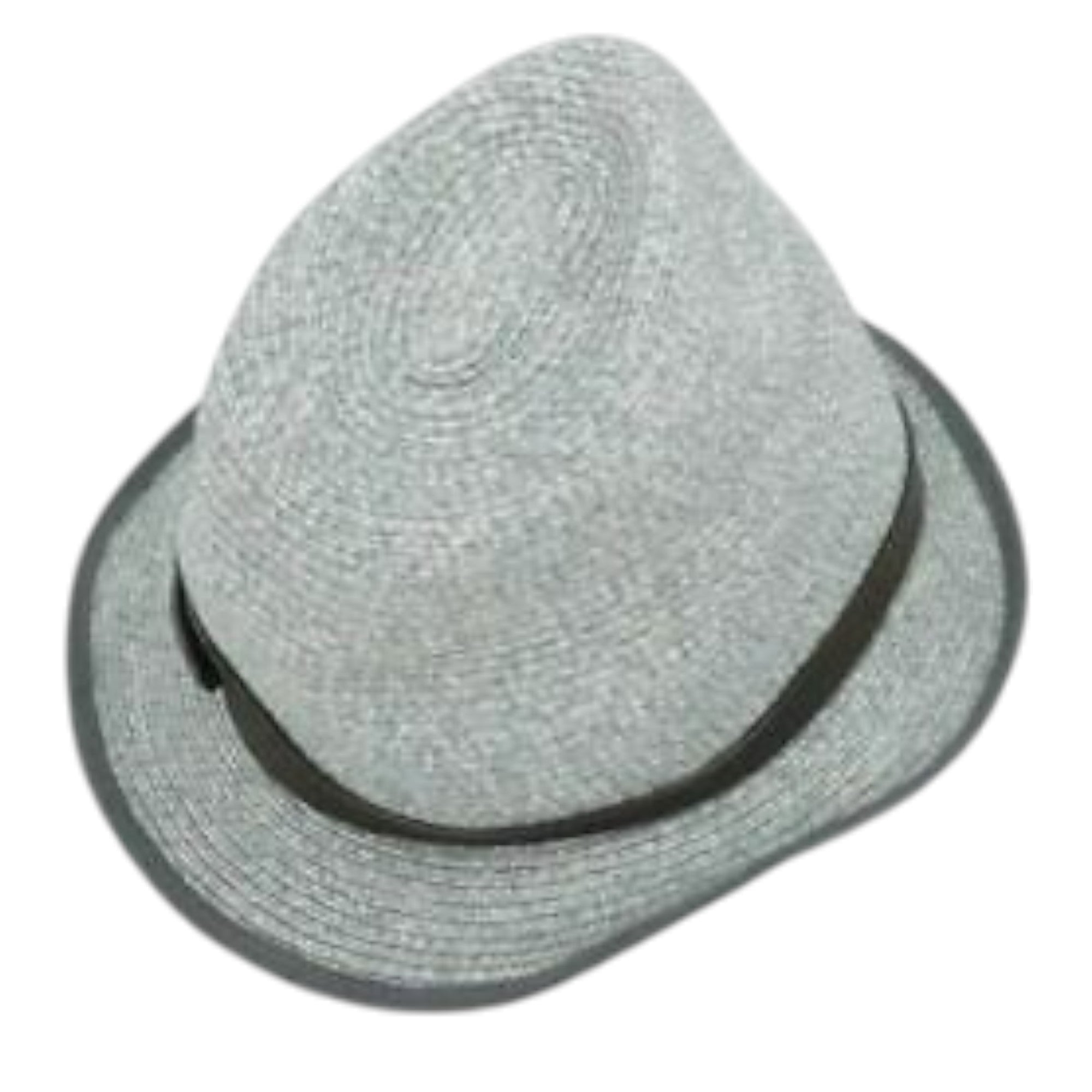 DIESEL Womens Hats Fedora Leather Application Black Gold Cloche Hat Ladies Cap