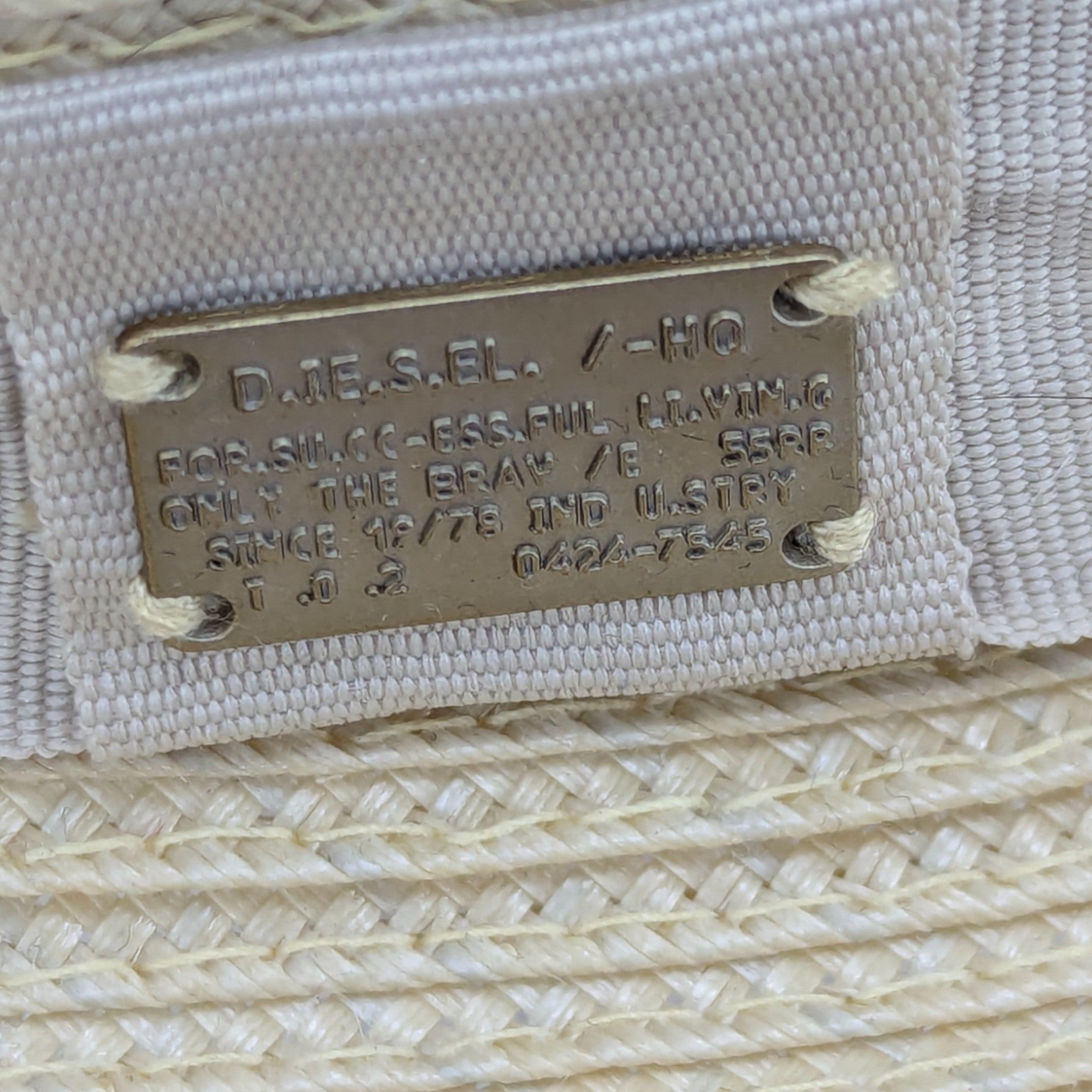 DIESEL Womens Hats Ceveryun Sombrero Ladies Summer Beach Holiday Trilby Hat