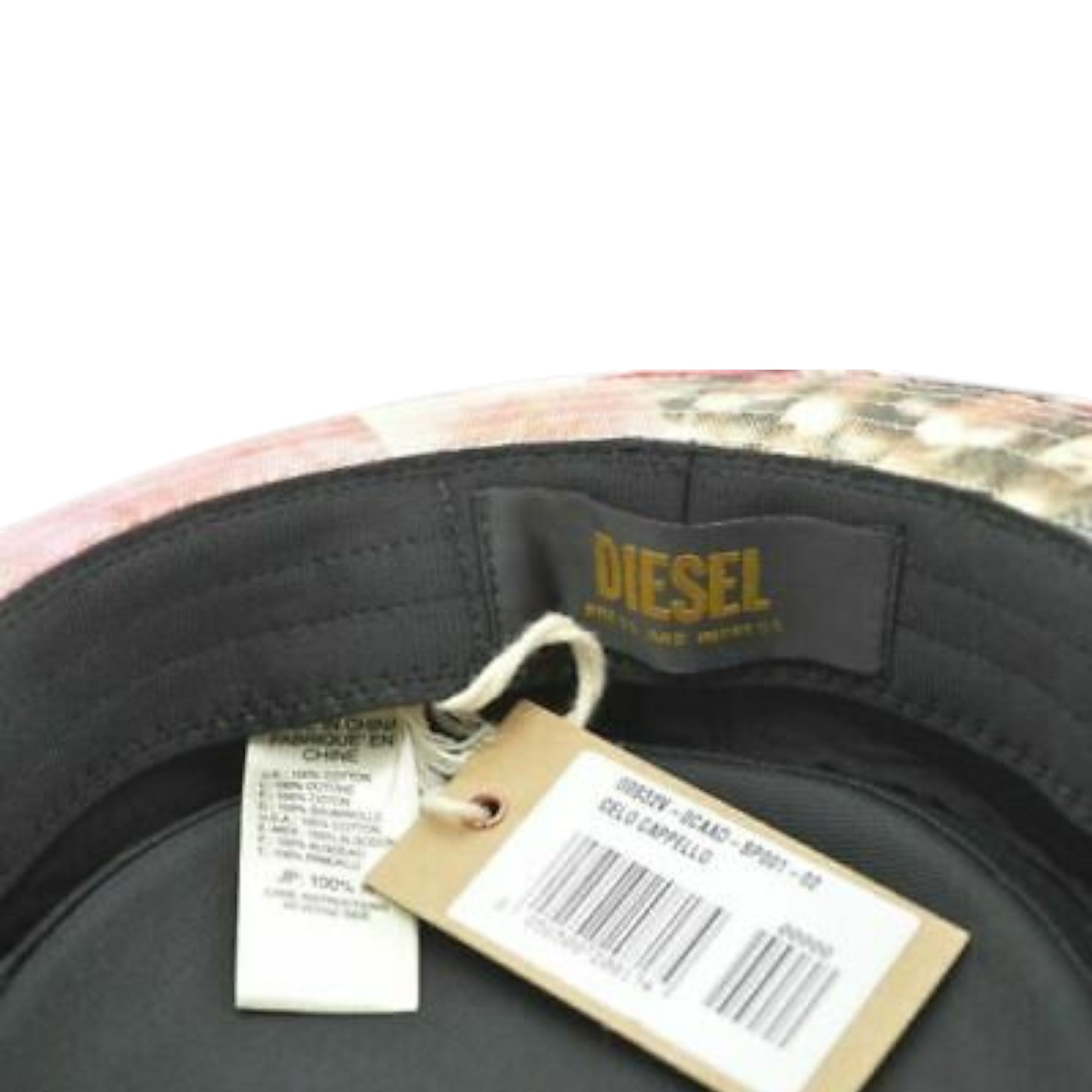 DIESEL Womens Hats CELO CAPELO 00S32V Fedora Girls Boater Hat ladies Summer Cap