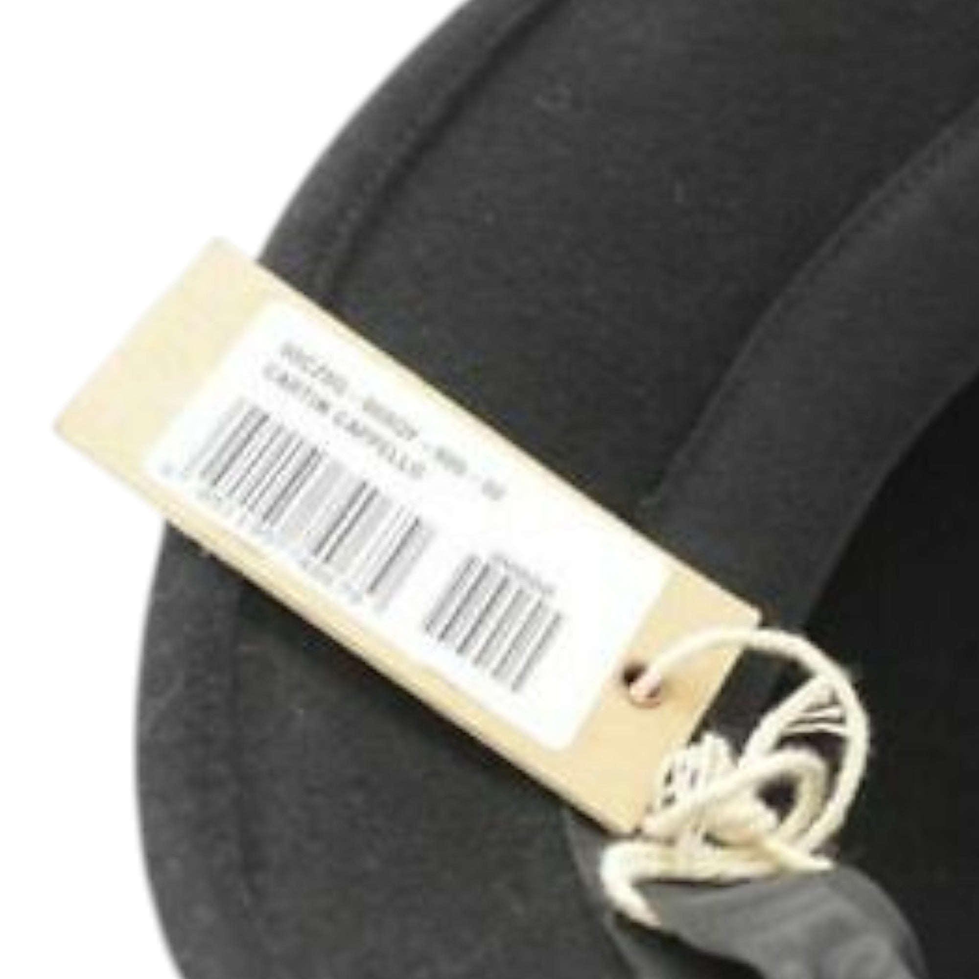 DIESEL Womens Hats CARTIN CAPPELLO Cloche Style Fedora Summer Hat Black Wool