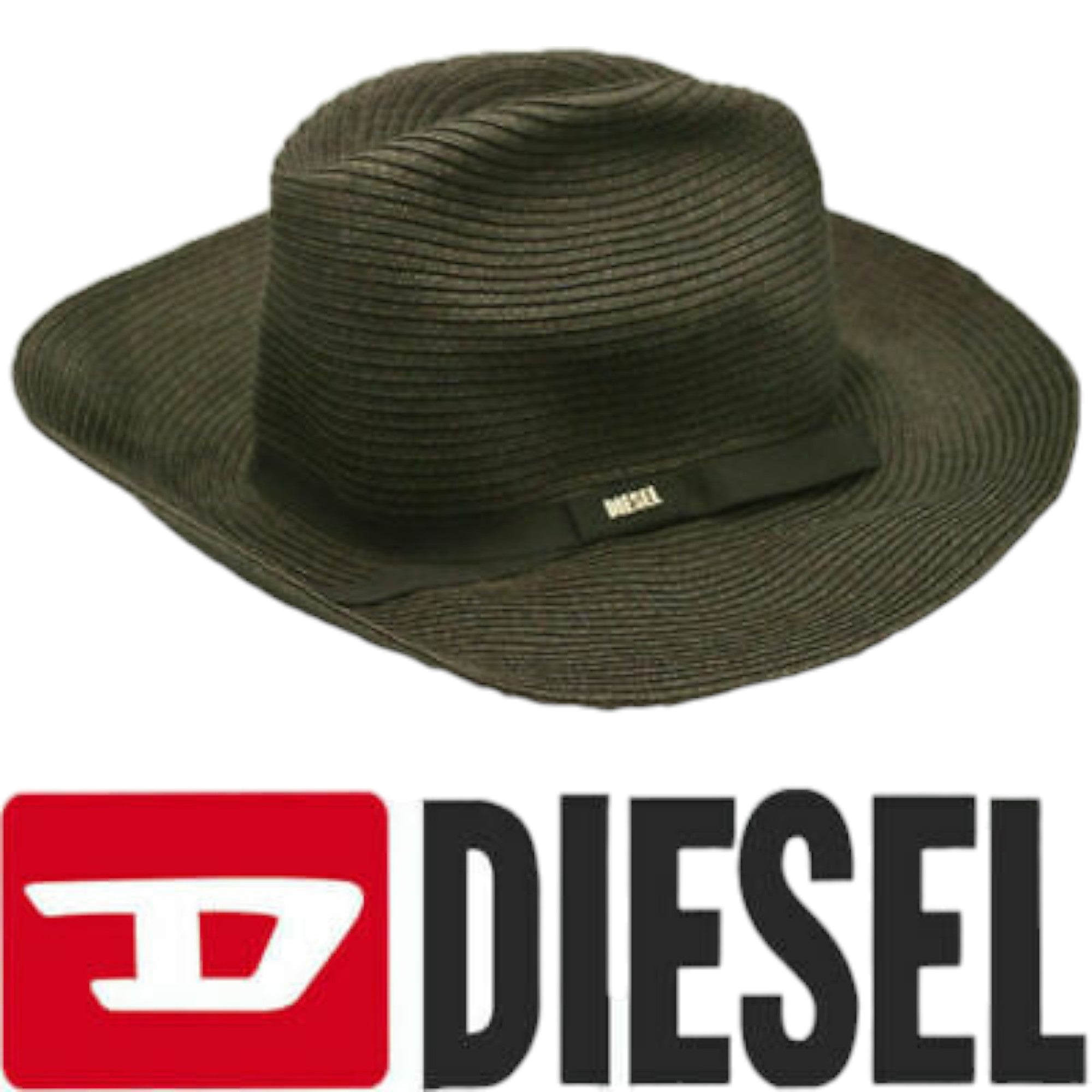 DIESEL Womens Hats Cowbow-B Hat Ladies Trilby Fedora Hat Ladies Summer New Cap