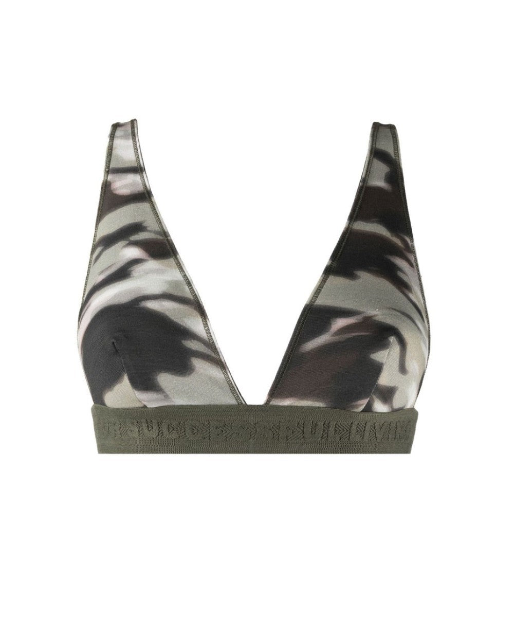 Diesel Womens Sport Bra A09584 Janys R Reggiseno Pull On Cotton Fitness Sport