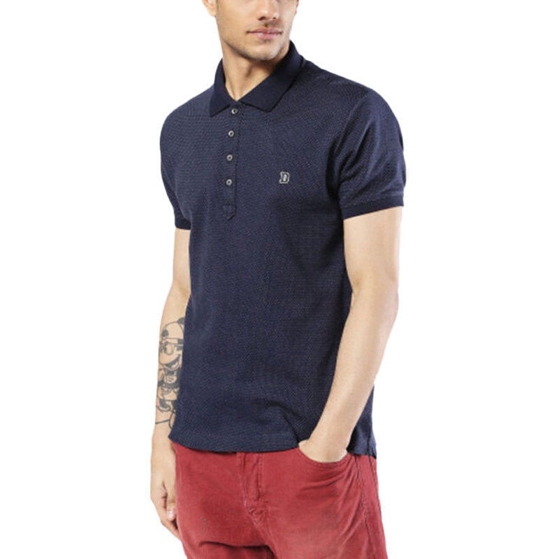 DIESEL Mens Polo Shirt Navy Black Grey Blue Classic Golf T-Shirt Size S M L XL