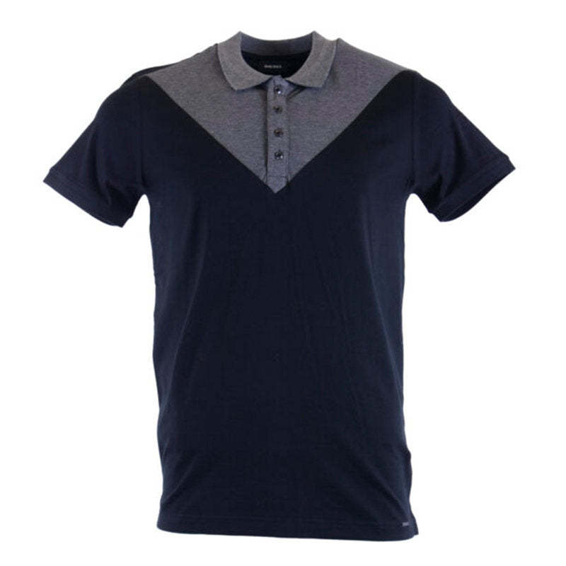DIESEL Mens Polo Shirt Navy Black Grey Blue Classic Golf T-Shirt Size S M L XL