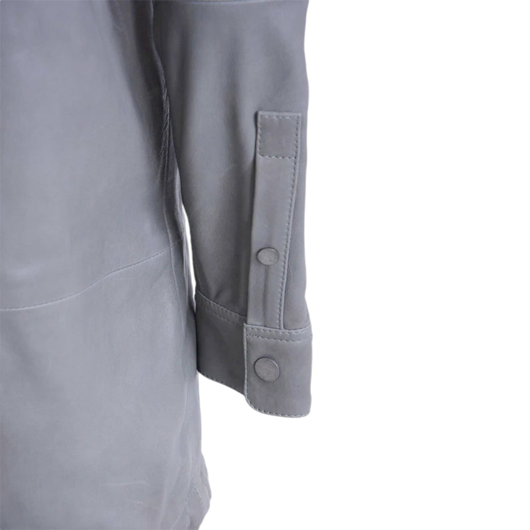 DIESEL BLACK GOLD LAGGYO BGLBS Mens Shirt Jacket Genuine Leather Winter Coat