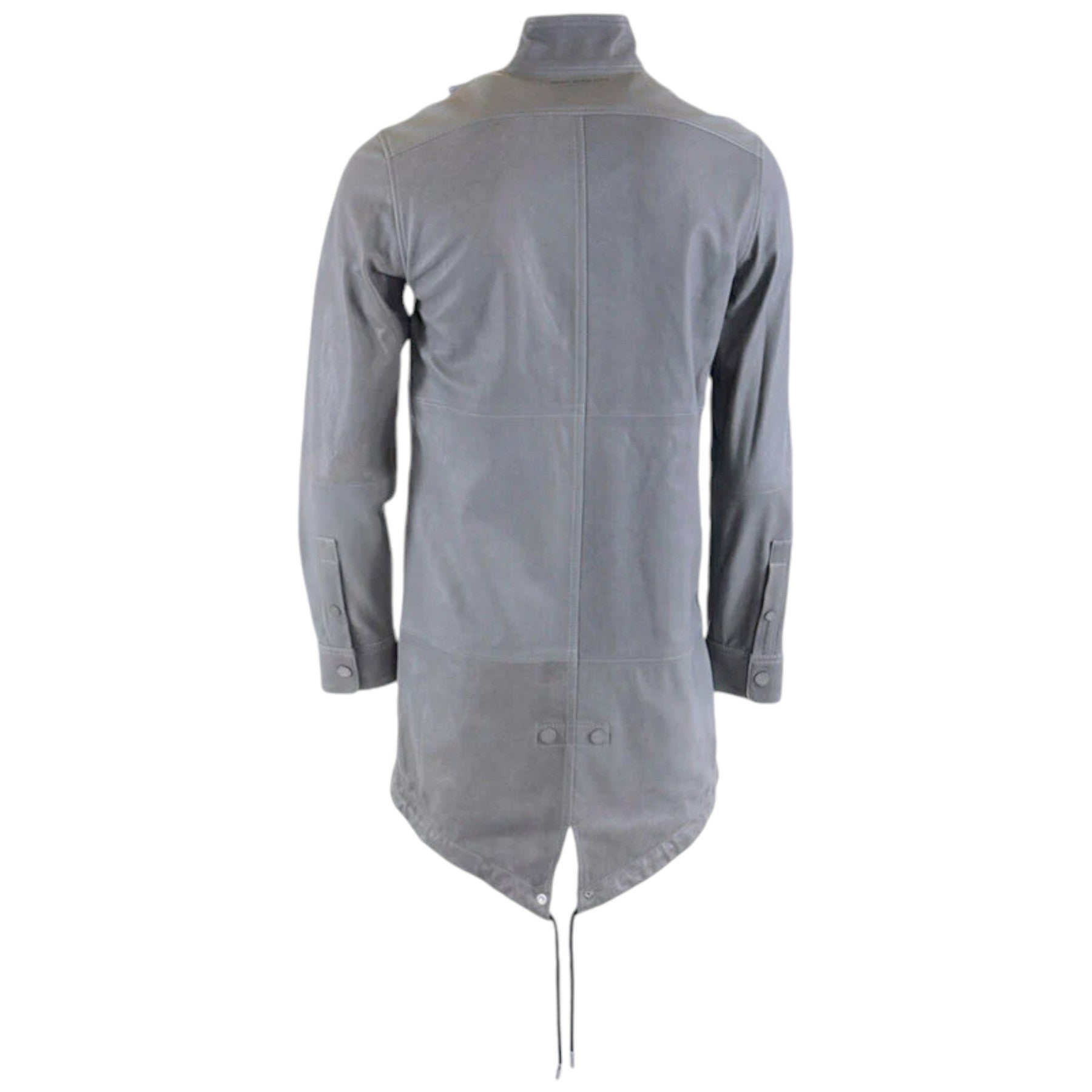 DIESEL BLACK GOLD LAGGYO BGLBS Mens Shirt Jacket Genuine Leather Winter Coat