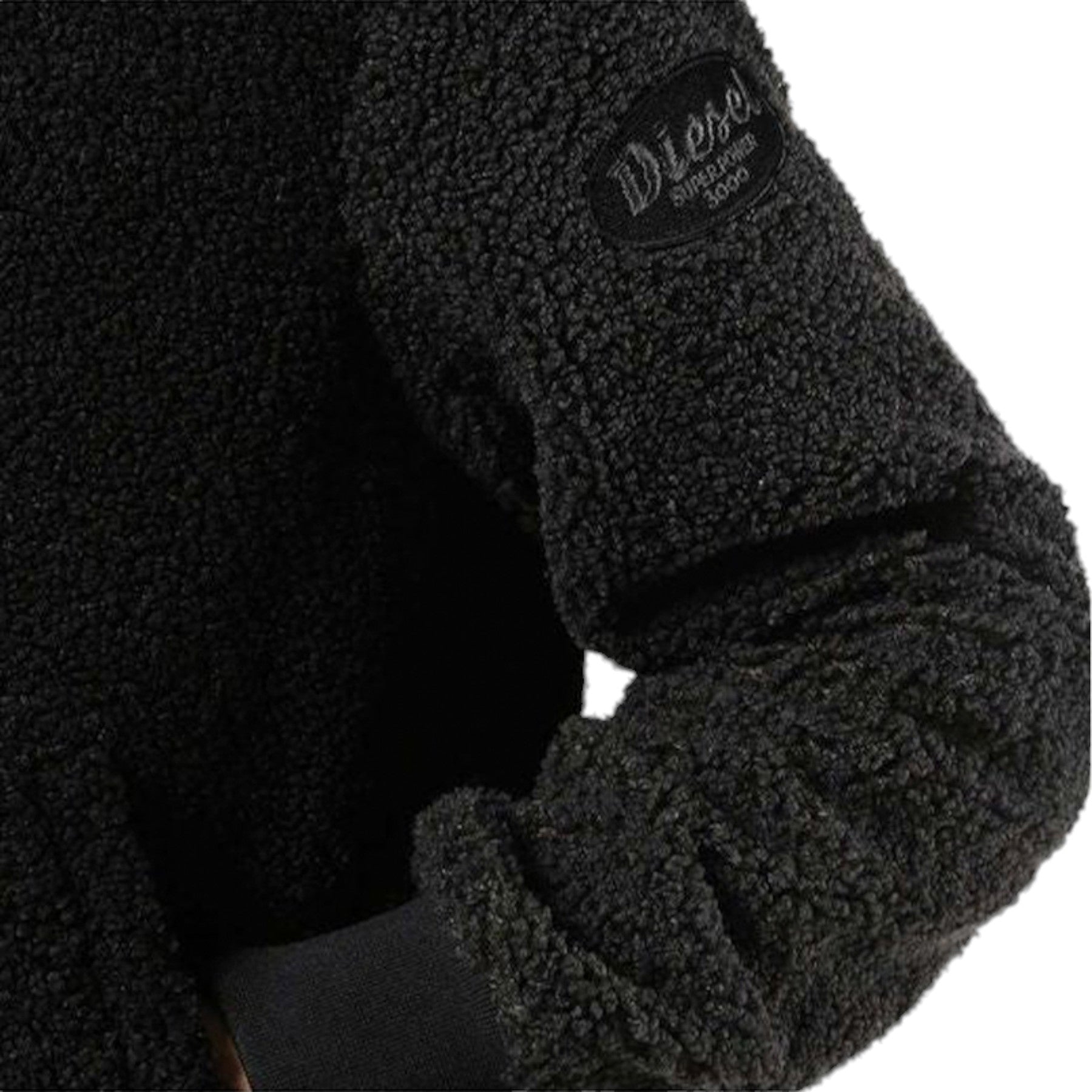 DIESEL W-BLUEFUR Mens Bomber Jacket Reversible Quilted Winter Outwear Coat