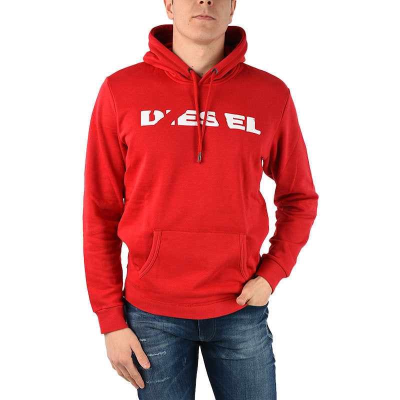 DIESEL S AGNES BRO Mens SWEAT Hoodie Casual Hooded Top Sweatshirt Pullover Hoody