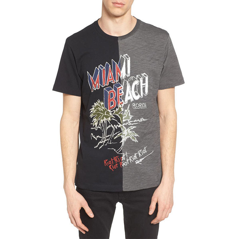 DIESEL T JOE NG Mens T shirts Crew Neck Graphic Print Casual Cotton Summer Tee