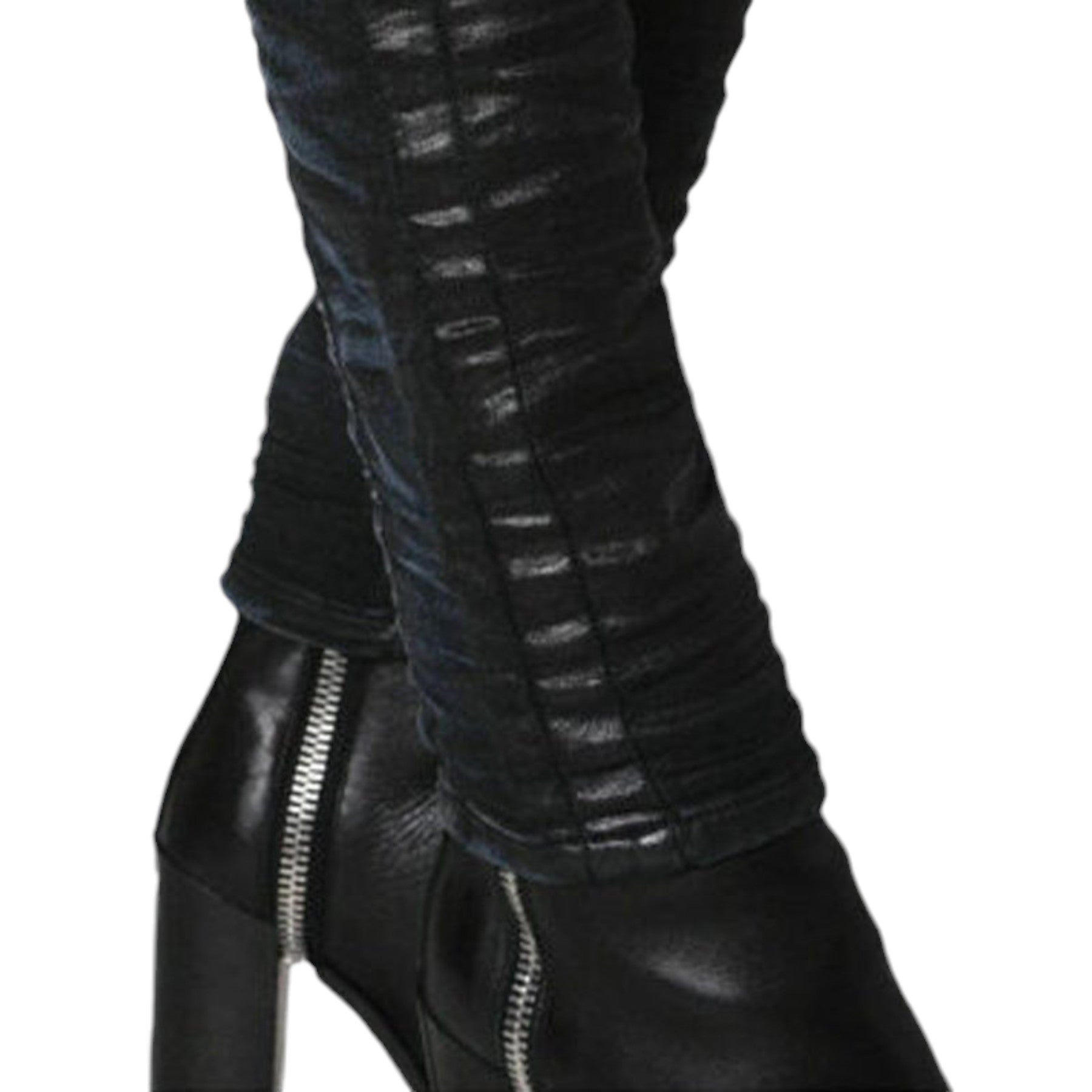 DIESEL KRAILEY NE SB 0683I Womens Denim Jeans Slim Fit Skinny Sweat Jogg Pants