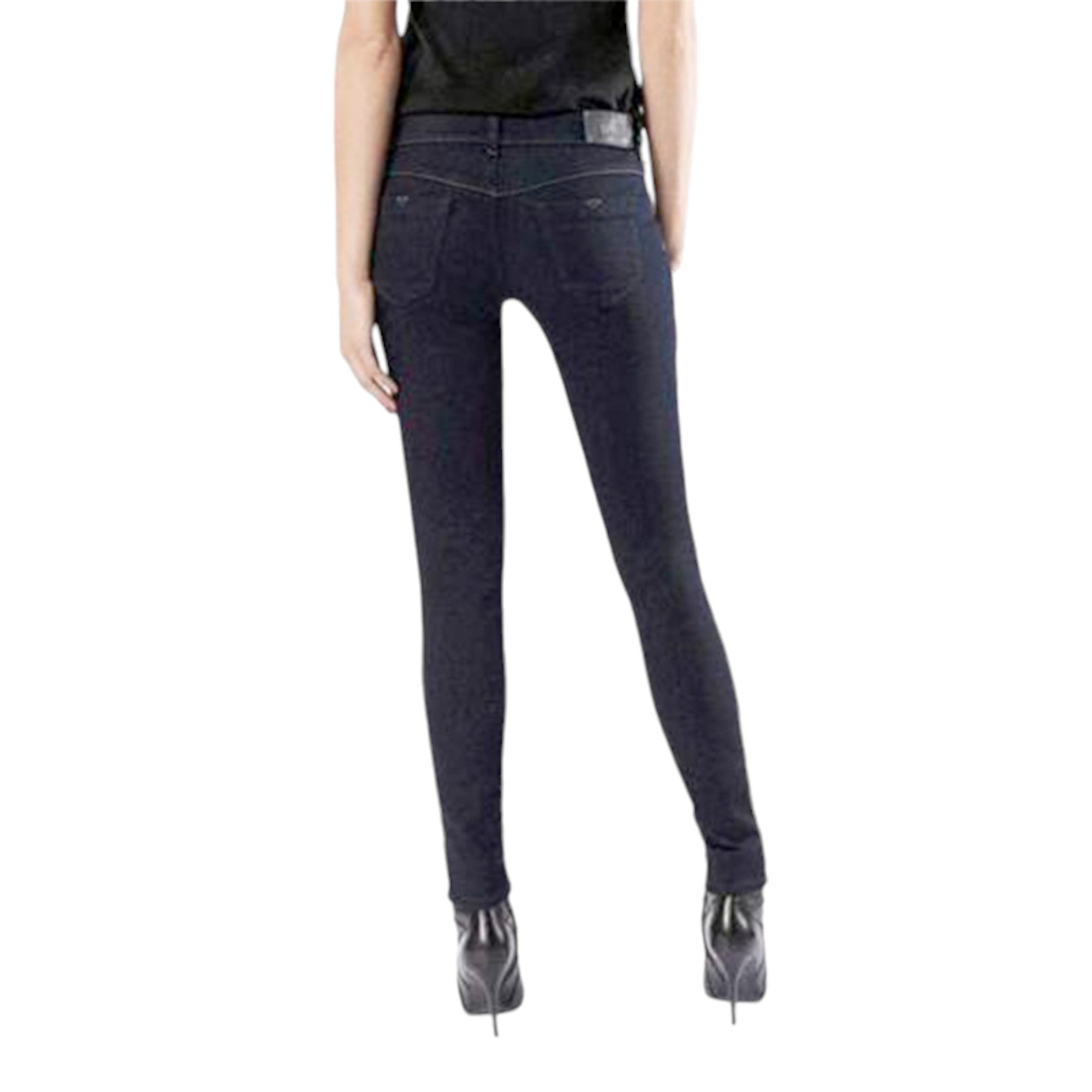 DIESEL LIVIER 0881B Womens Denim Jeans Sweat Jegging Stretch Slim Fit Skinny