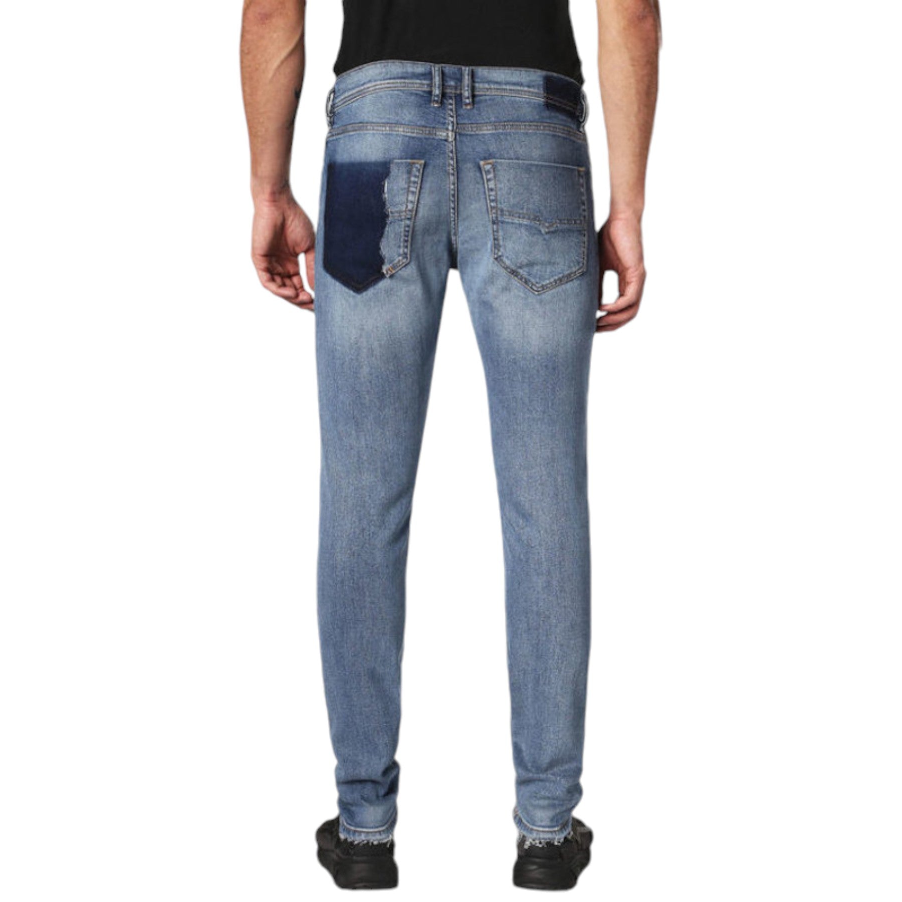 DIESEL TEPPHAR 084SV Mens Jeans Stretch Lyocell Trousers Slim Casual Denim Pants