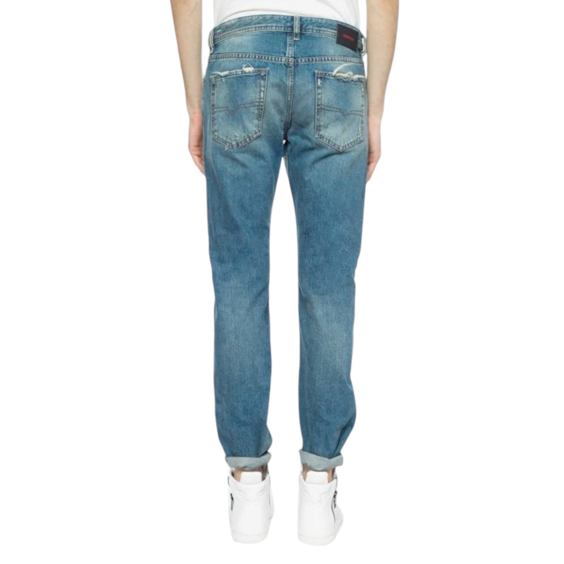 DIESEL BUSTER 084NY Mens Denim Jeans Regular Slim Tapered Japanese Denim Pants