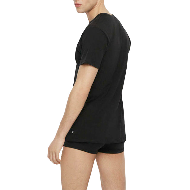 DIESEL UMTEE MICHAEL Mens T Shirt 1x Pack Short Sleeve V Neck Casual Cotton Tees