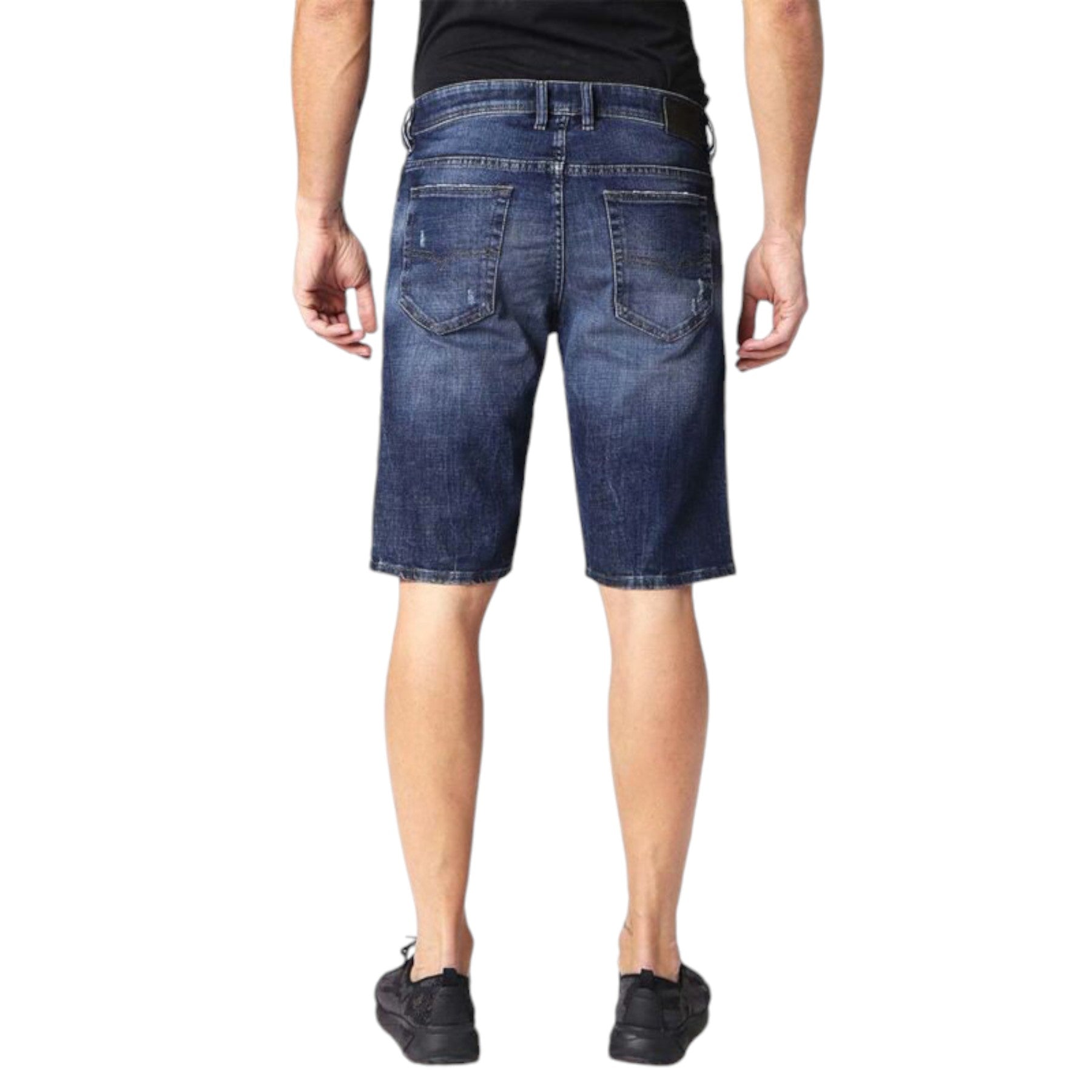 DIESEL BUSTSHORT 084QT Mens Denim Shorts DNA Stretch Casual Summer Beachwear W31