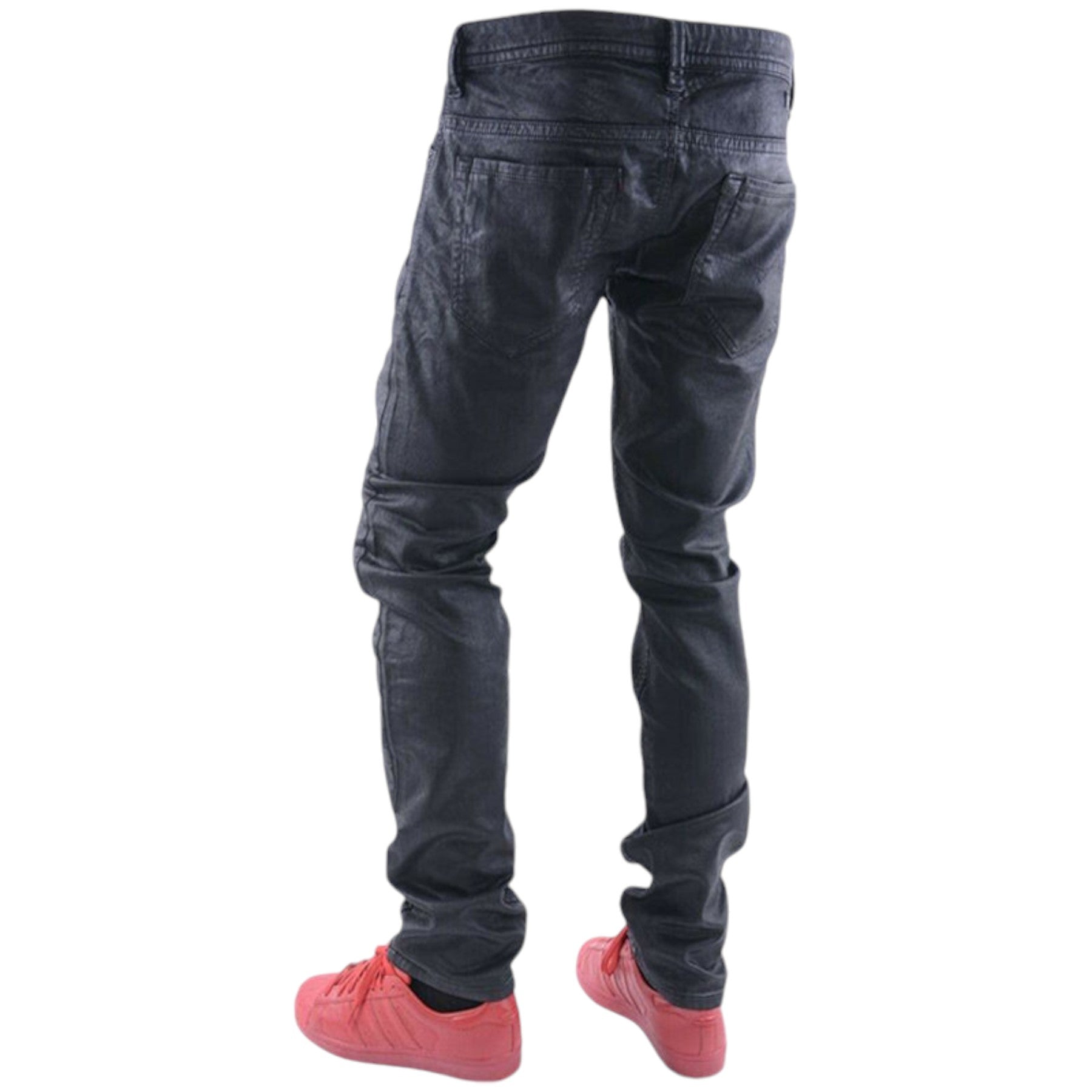 DIESEL THAVAR NE 0837C Mens Denim Jeans Sweat Jogg Pants Slim Fit Skinny Trouser
