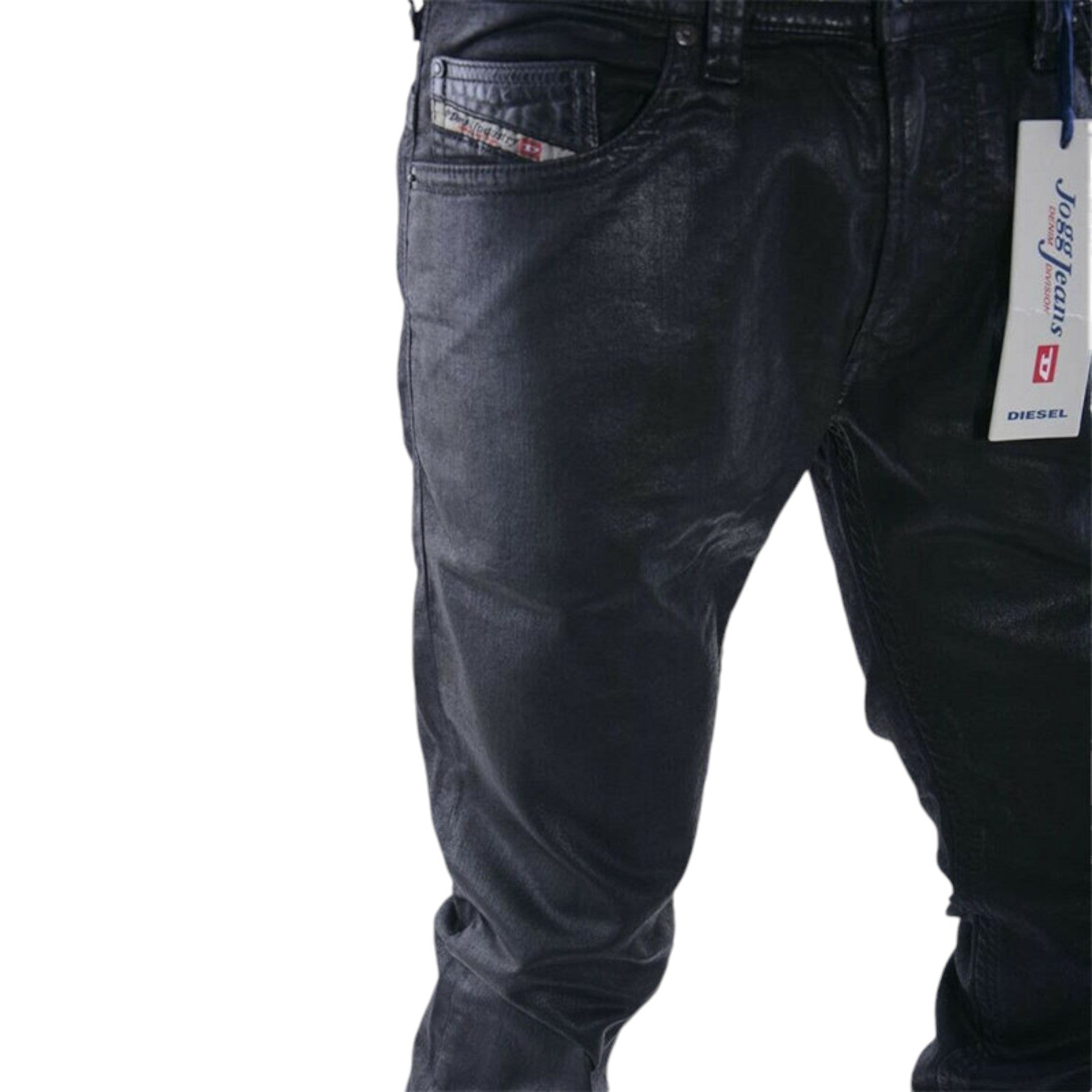 DIESEL THAVAR NE 0837C Mens Denim Jeans Sweat Jogg Pants Slim Fit Skinny Trouser