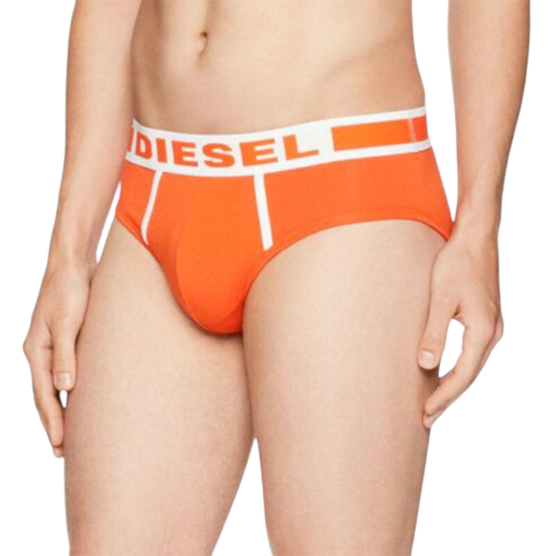 DIESEL FRESH and BRIGHT Mens Comfy Briefs Cotton Modal 1x Pack Underwear Trunks