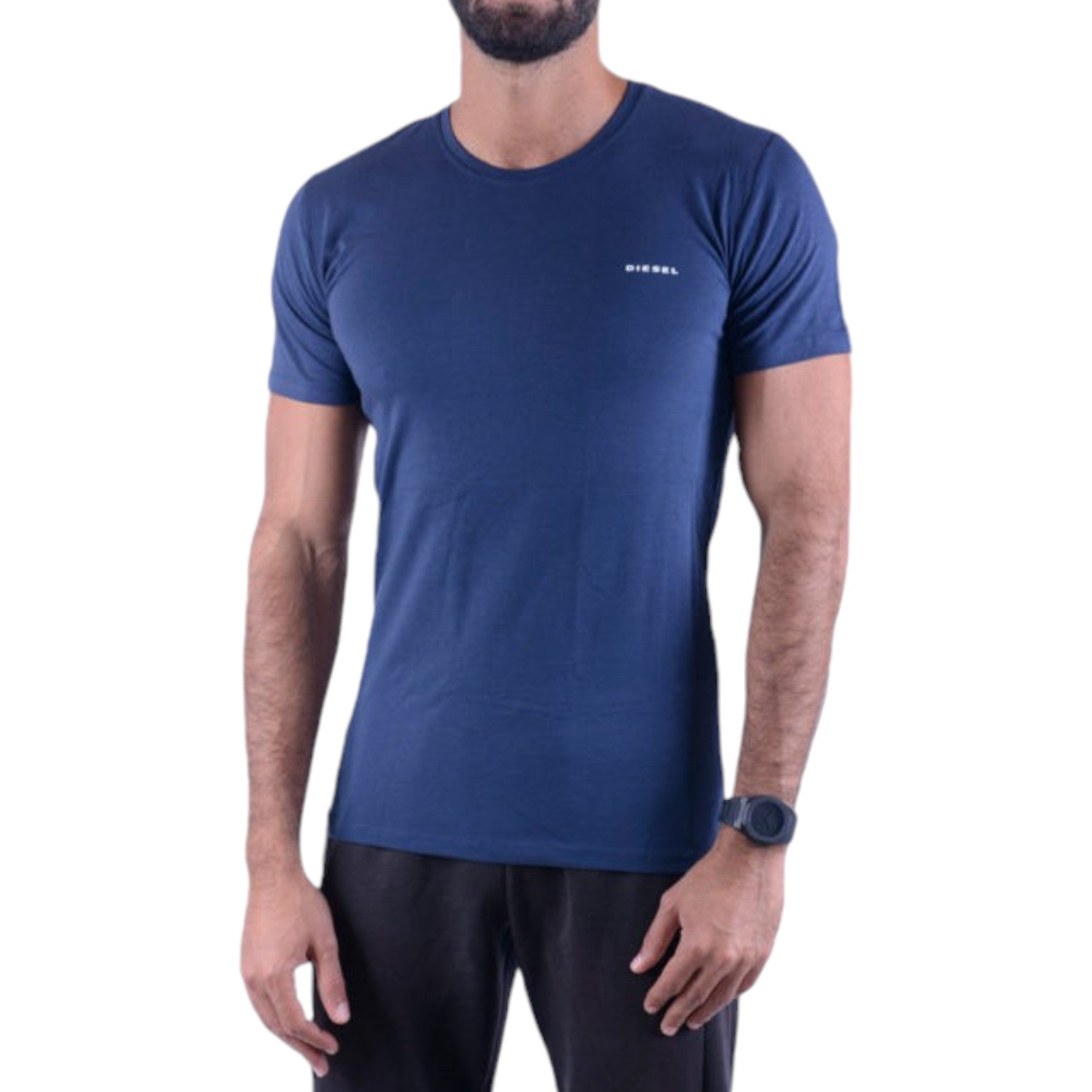 DIESEL UMTEE RANDAL Mens T Shirt 1x Pack Short Sleeve Crew Neck Basic Tees