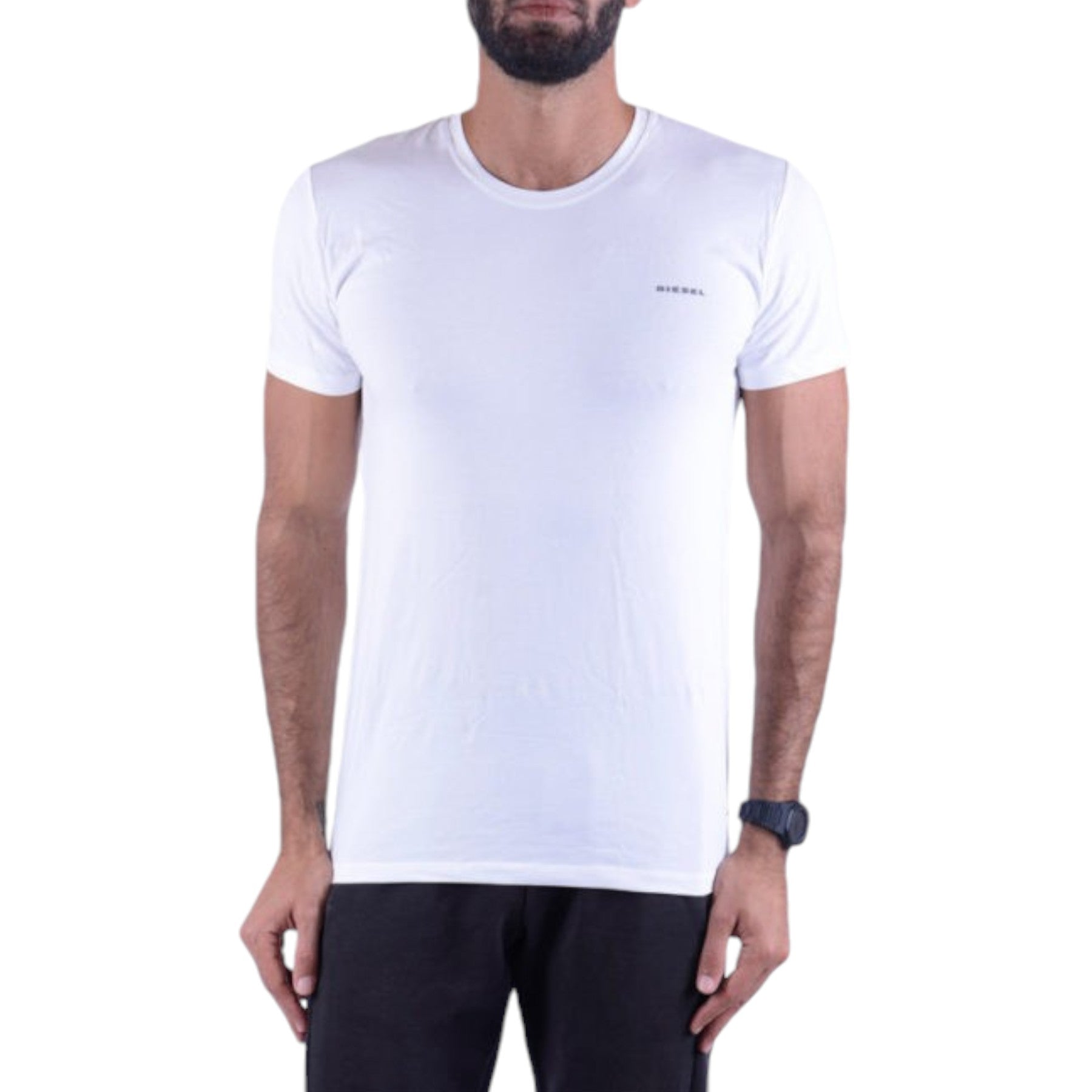 DIESEL UMTEE RANDAL Mens T Shirt 1x Pack Short Sleeve Crew Neck Basic Tees