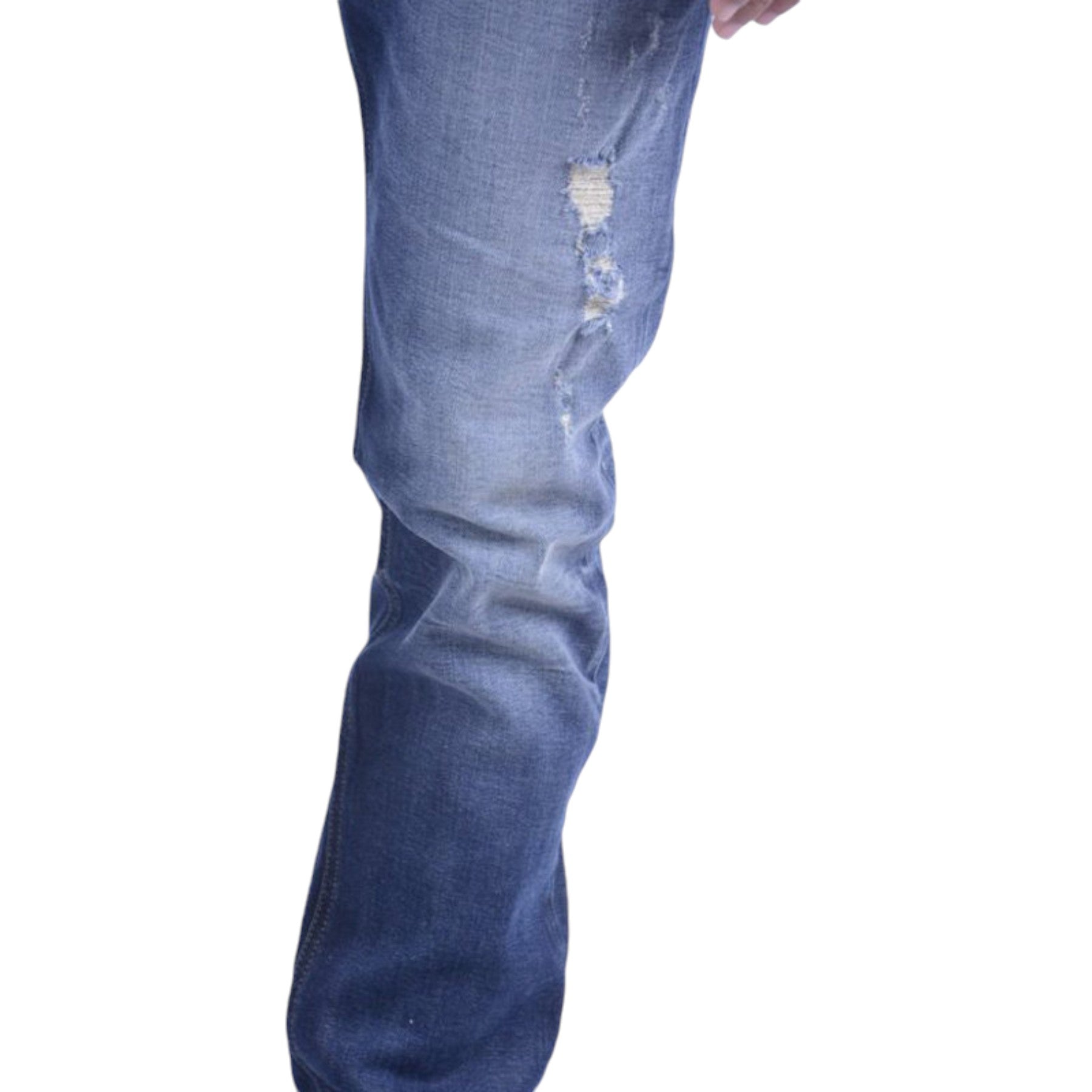 DIESEL THAVAR XP R480R Mens Jeans Stretch Distress Pants Slim Fit Denim Trousers