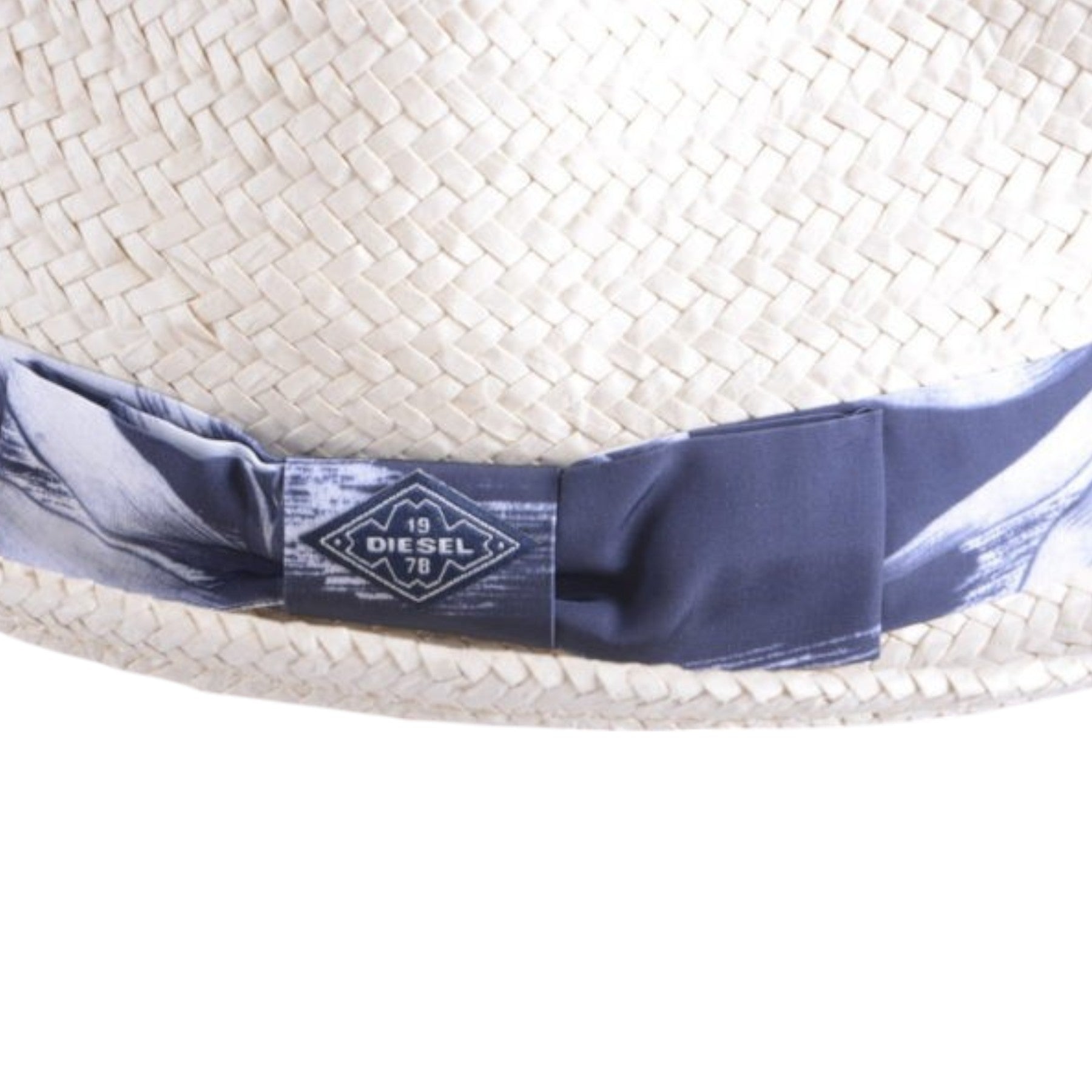 DIESEL CARANX 0AAAC 100 Womens Fadora Hat Casual Homburg Summer Tribly Cap