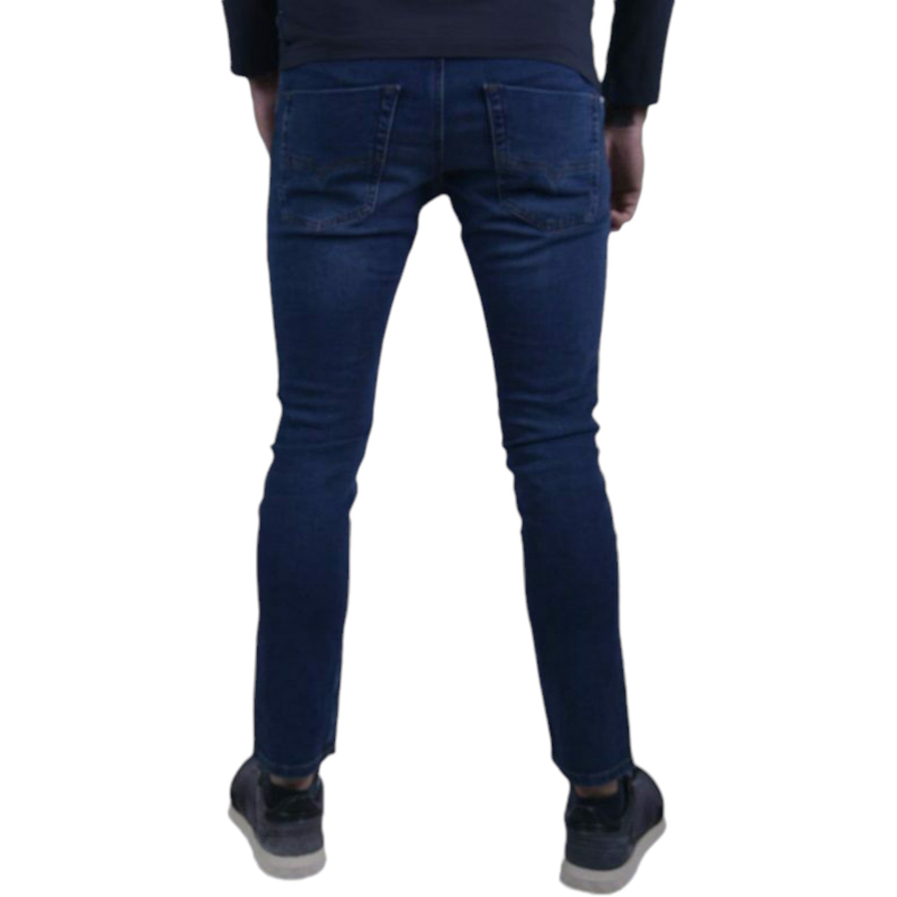 DIESEL KROOLEY R NE 084UB Mens Denim Sweat Jogg Jeans Slim Fit Carrot