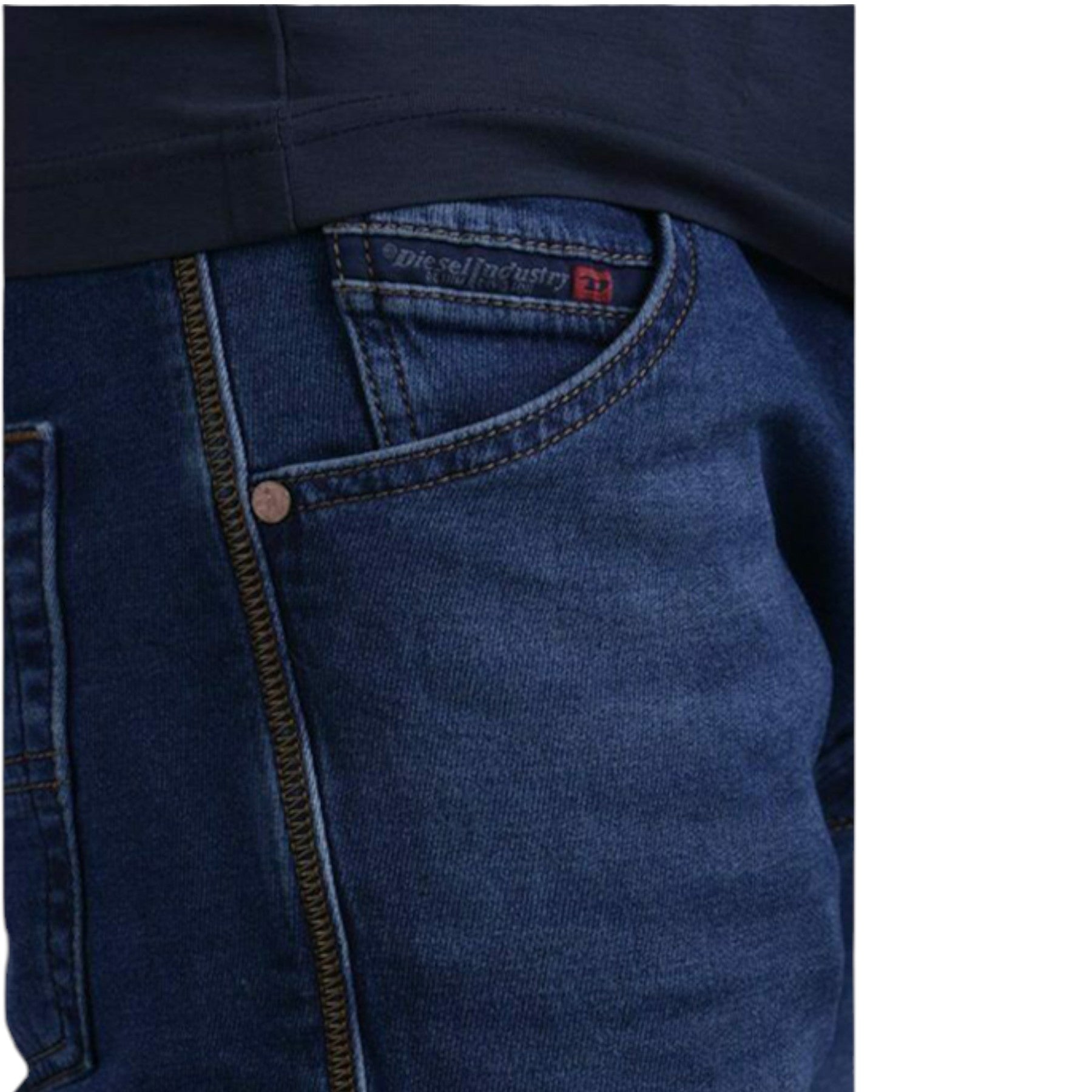 DIESEL KROOLEY R NE 084UB Mens Denim Sweat Jogg Jeans Slim Fit Carrot