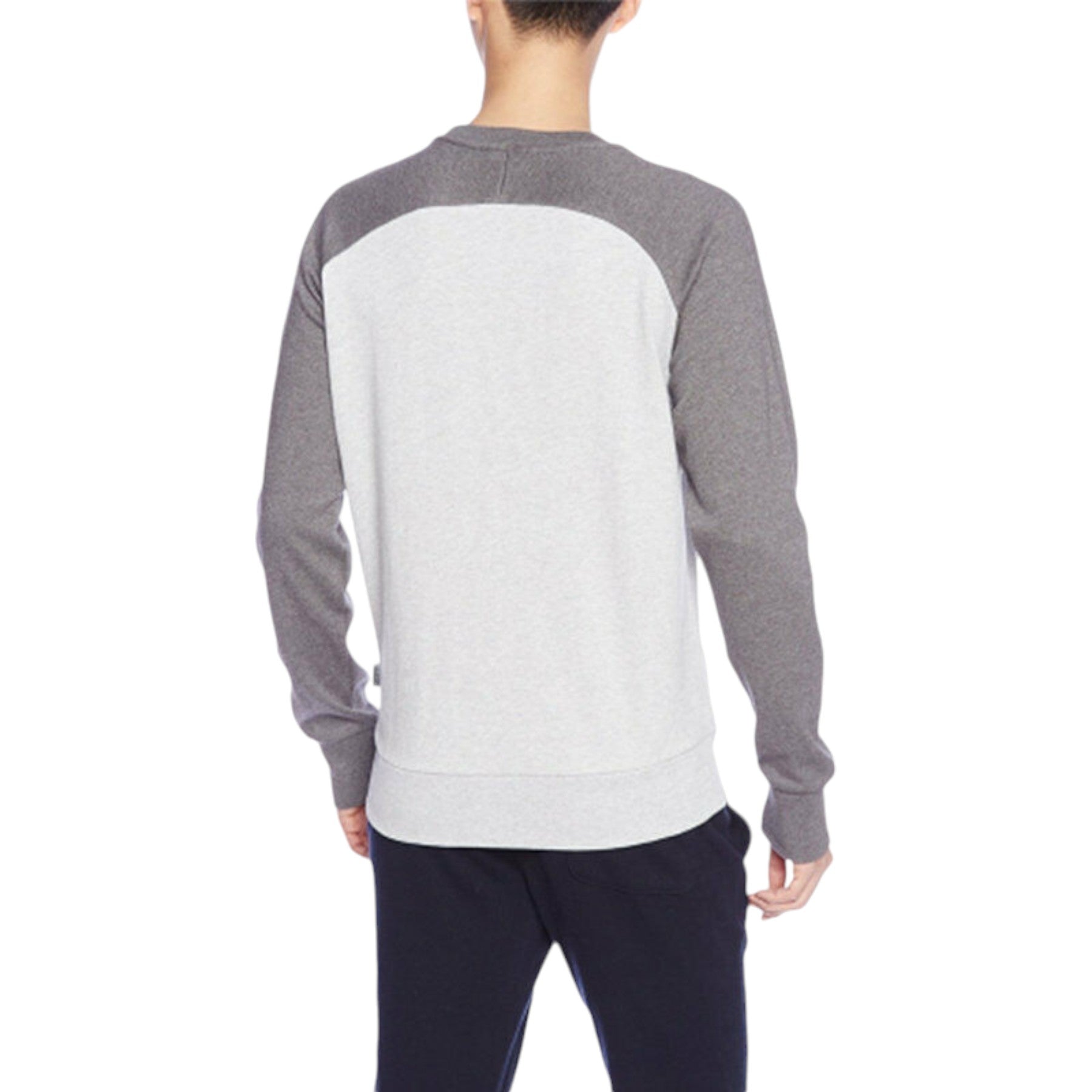 DIESEL UMLT CASEY Mens Sweatshirt Long Sleeve Pullover Jumper Lounge Wear Grey