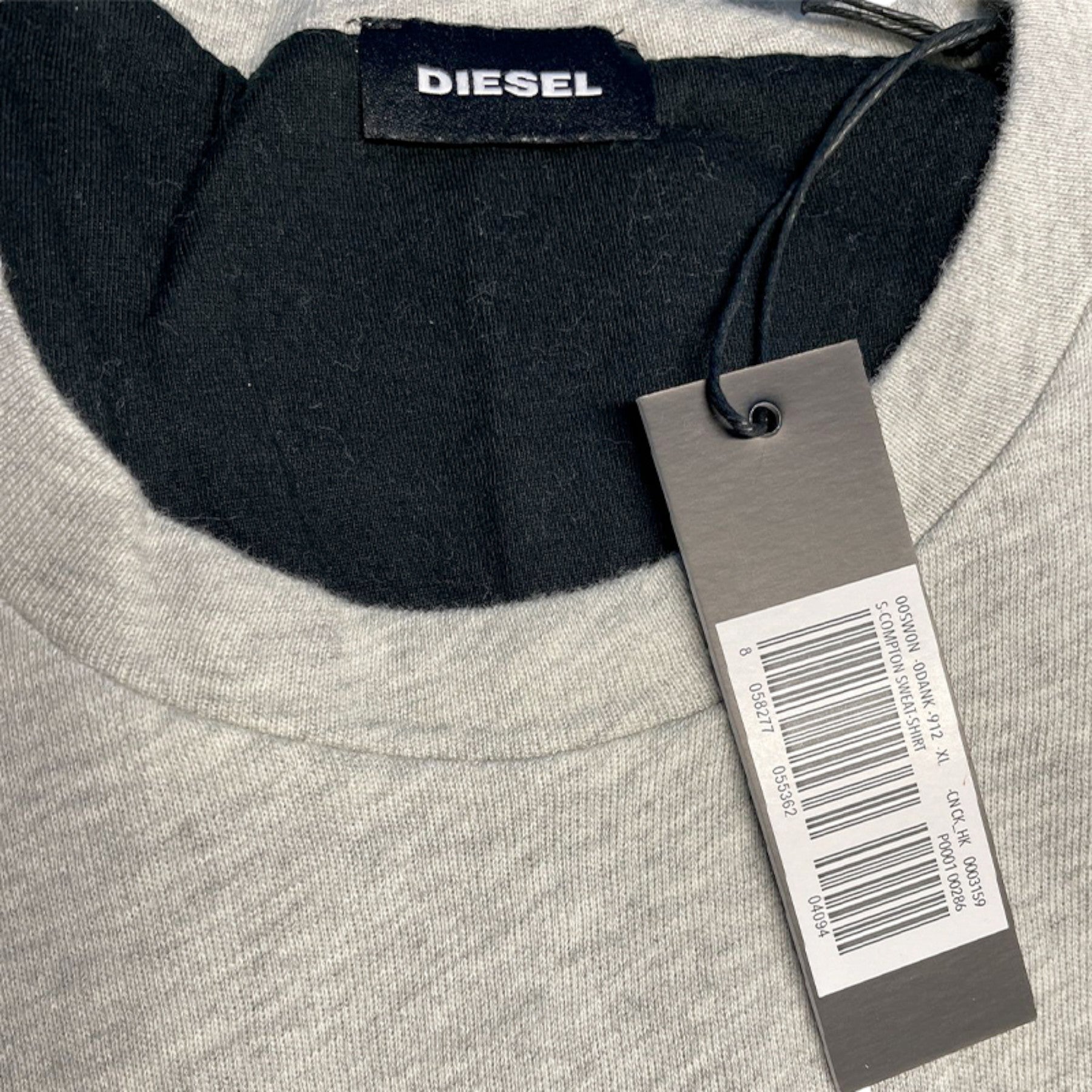 DIESEL S COMPTON Mens Sweatshirt Crew Neck Long Sleeve Casual Pullover Jumpers