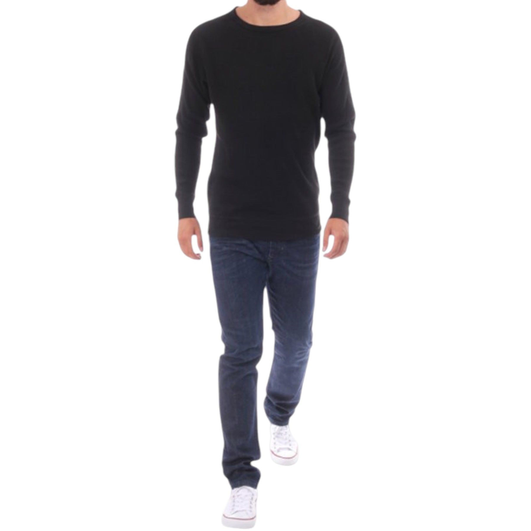 DIESEL S ERASTOS Mens Sweatshirt Crew Neck Long Sleeve Casual Pullover Jumpers