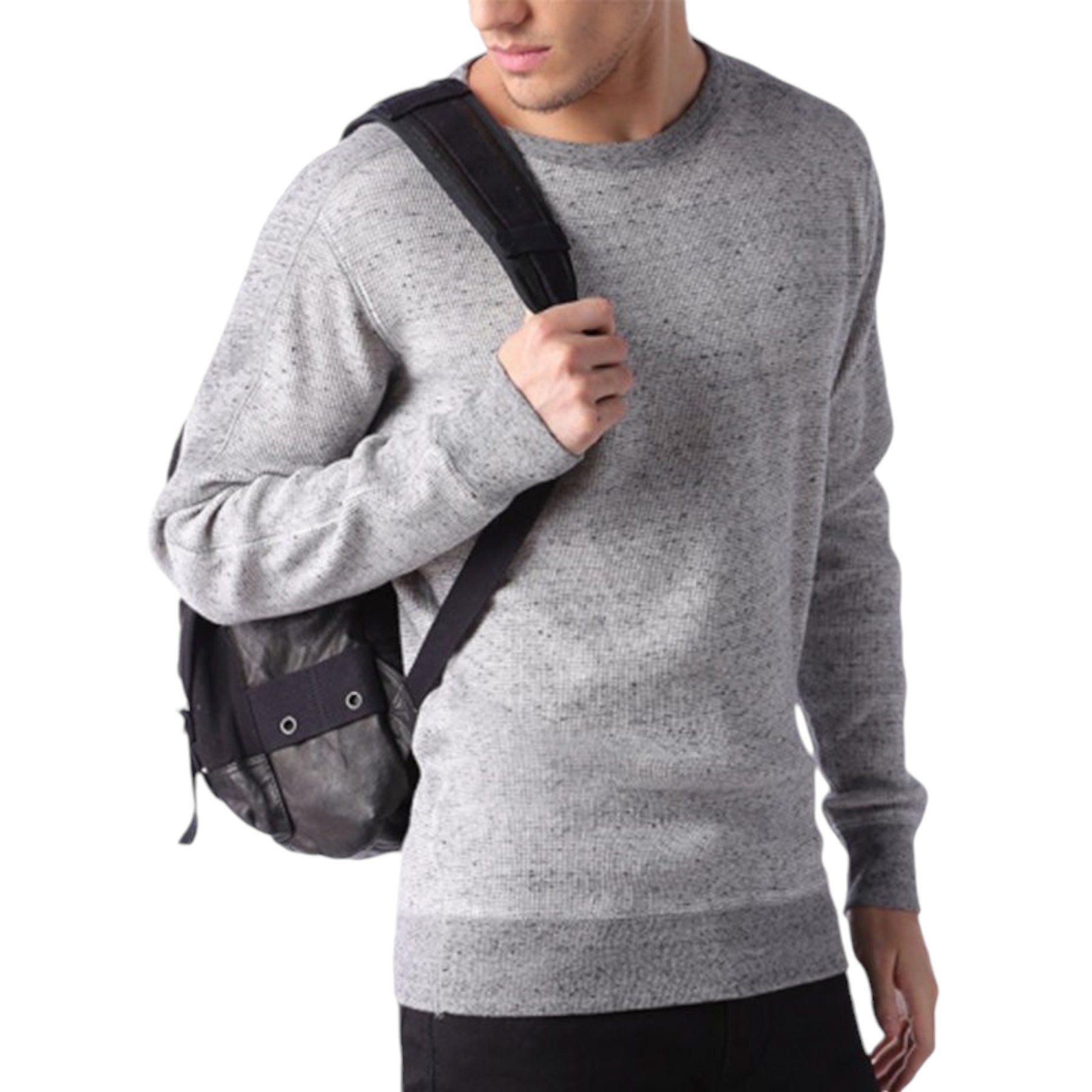 DIESEL S ERASTOS Mens Sweatshirt Crew Neck Long Sleeve Casual Pullover Jumper