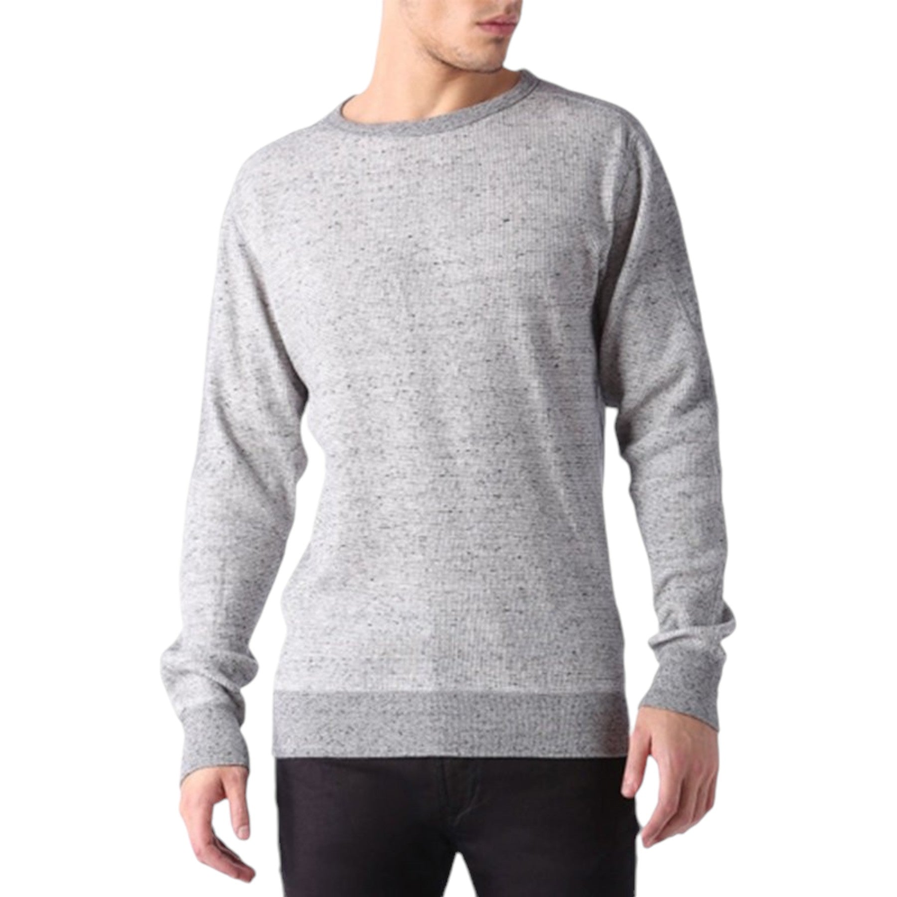 DIESEL S ERASTOS Mens Sweatshirt Crew Neck Long Sleeve Casual Pullover Jumper