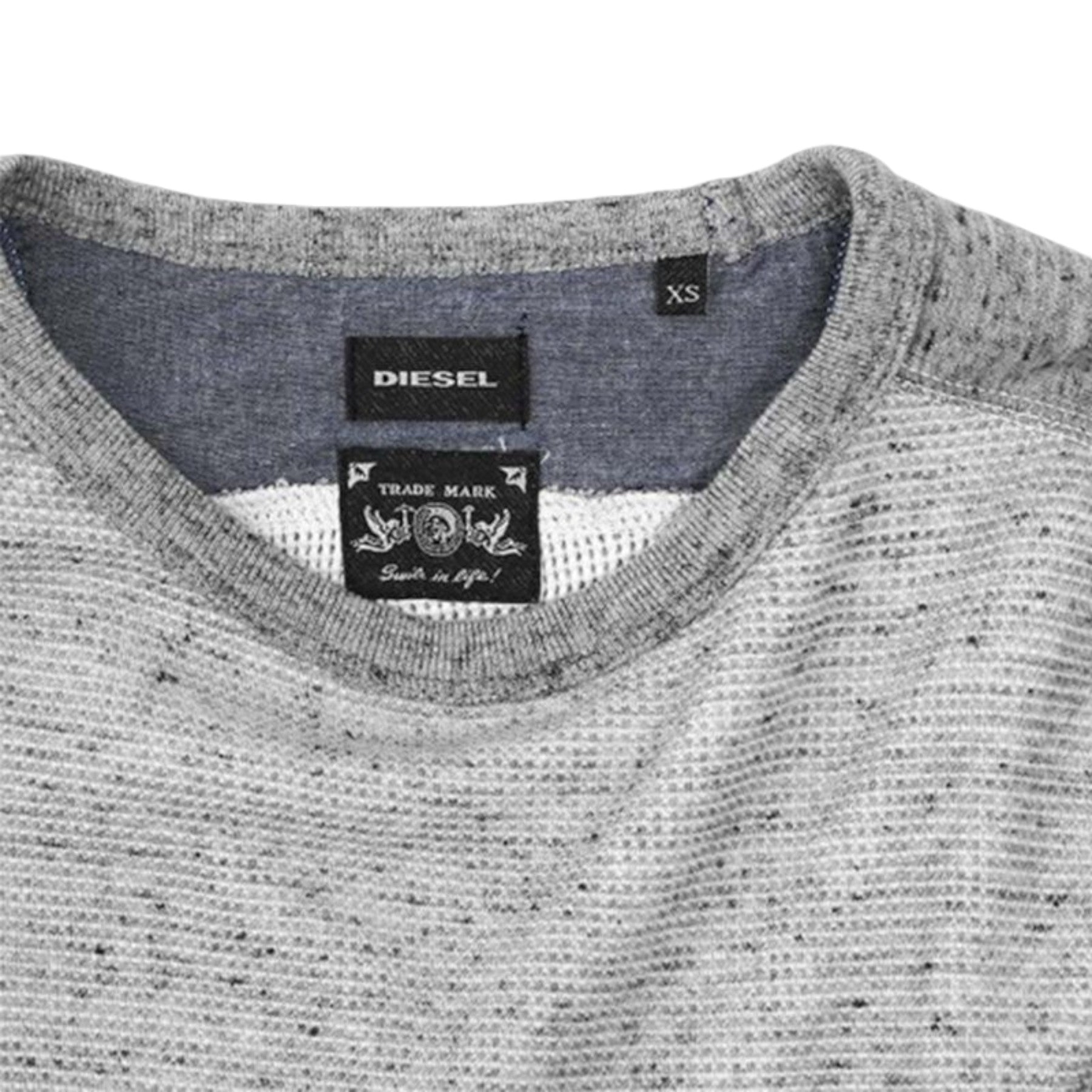 DIESEL S ERASTOS Mens Sweatshirt Crew Neck Long Sleeve Casual Pullover Jumper