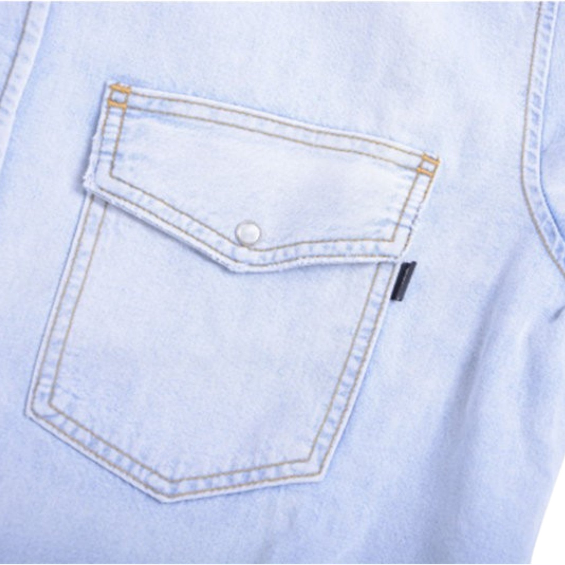 DIESEL D Rooke Chemise 0GARU Mens Denim Shirt Long Sleeve Casual Western Shirt