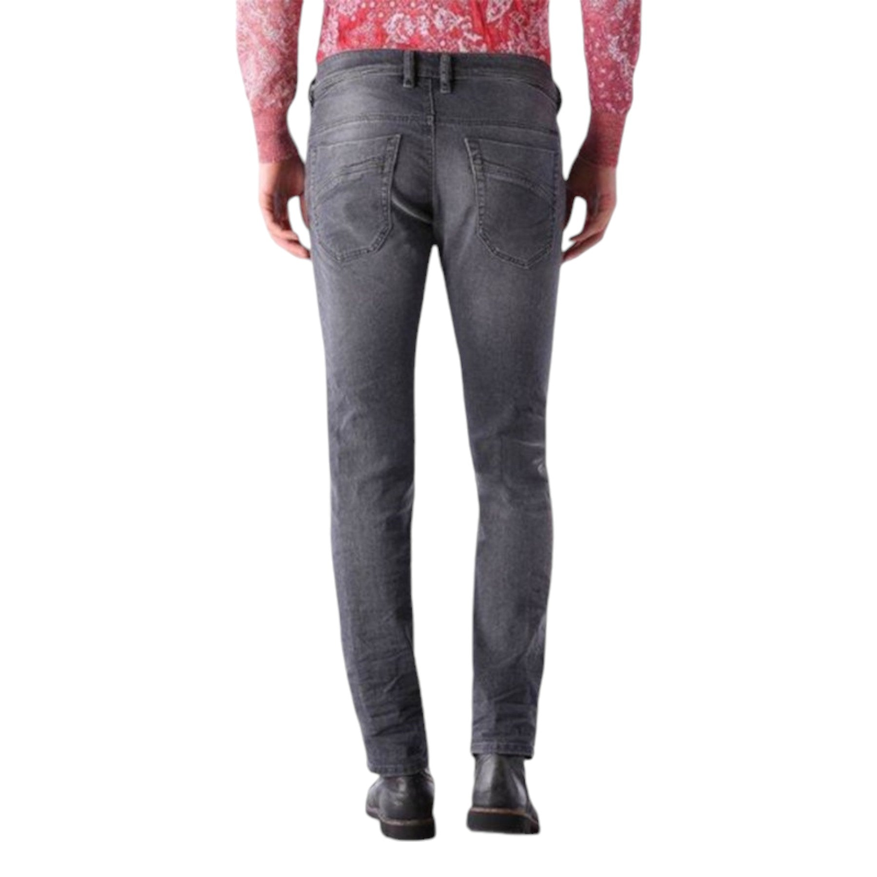 DIESEL IAKOP 0662U Mens Denim Jeans Stretch Regular Slim Tapered Casual Pants